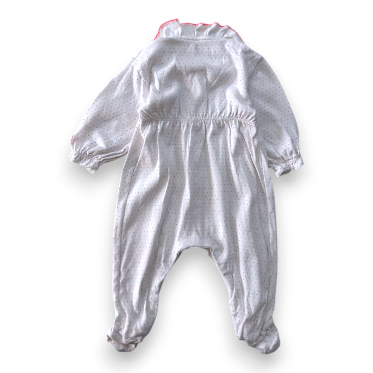 White Baby Pajamas - 3 months PETIT BATEAU - Seconde Main White