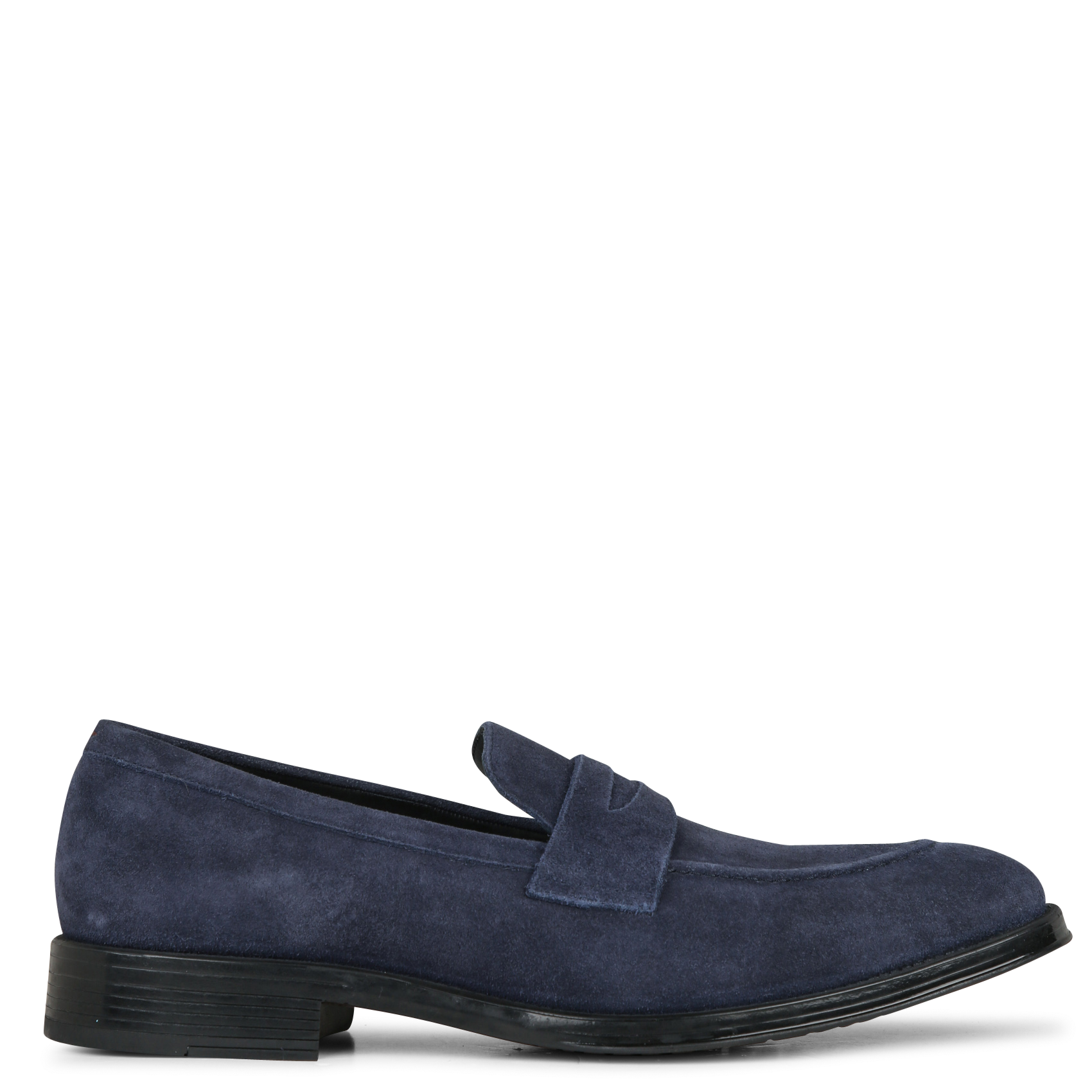 Mocassins en cuir velours PAUL SMITH Bleu