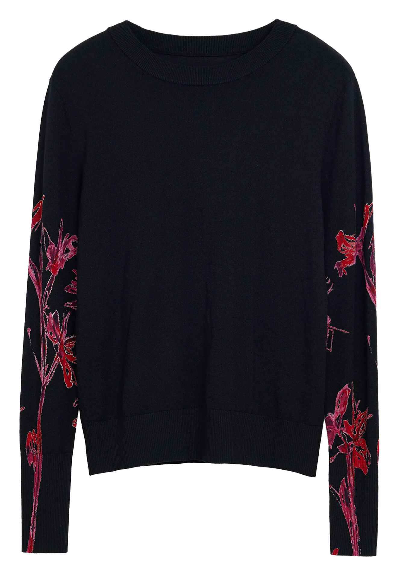 Pull Desigual Pour Femme - Col V, Manches Longues, Coupe Regular, Imprimé Arty Et Tissu Doux