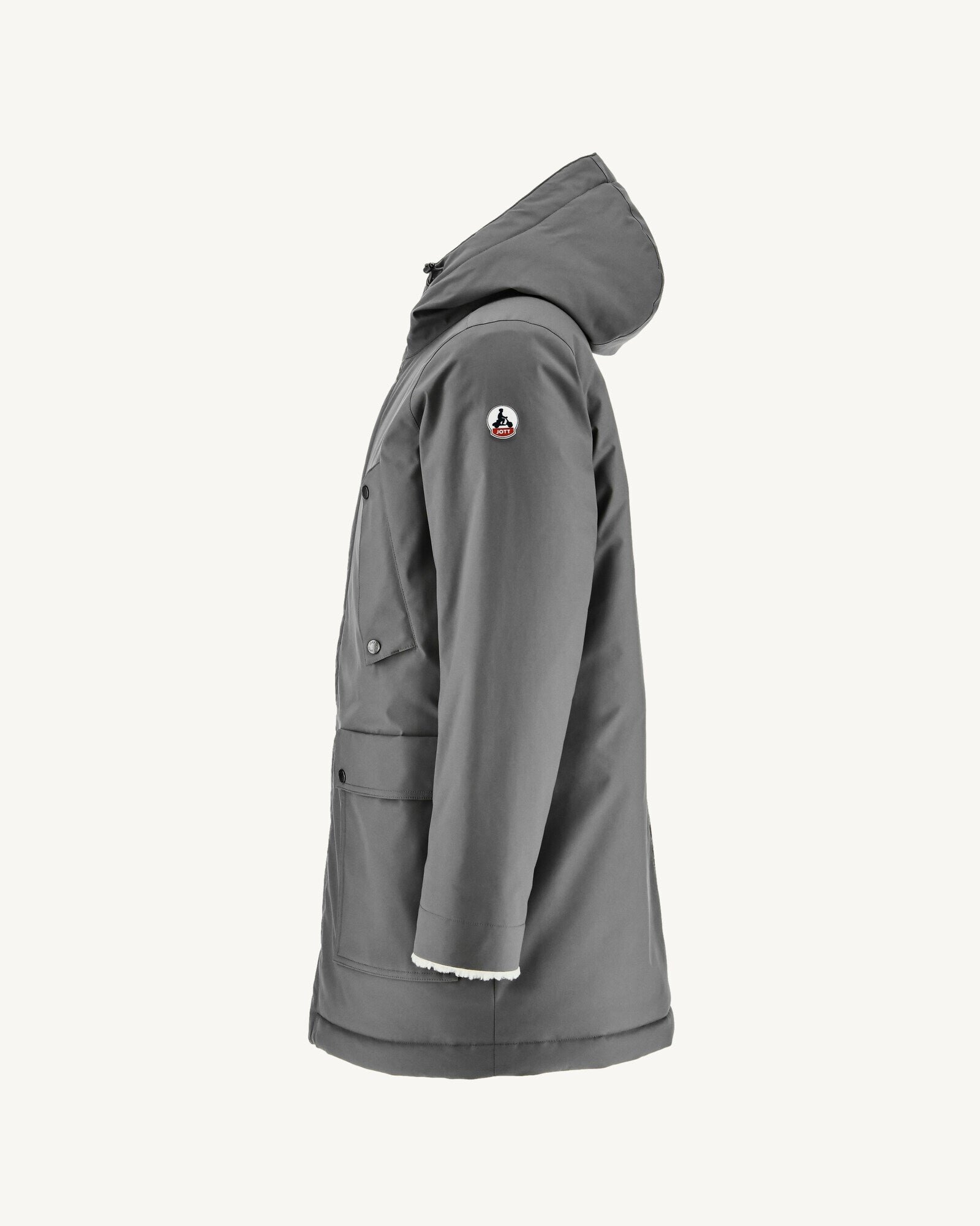 Tundra cold weather hooded parka JOTT Grey