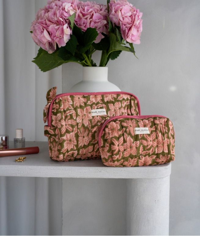 Sponge bag BINDI ATELIER Green