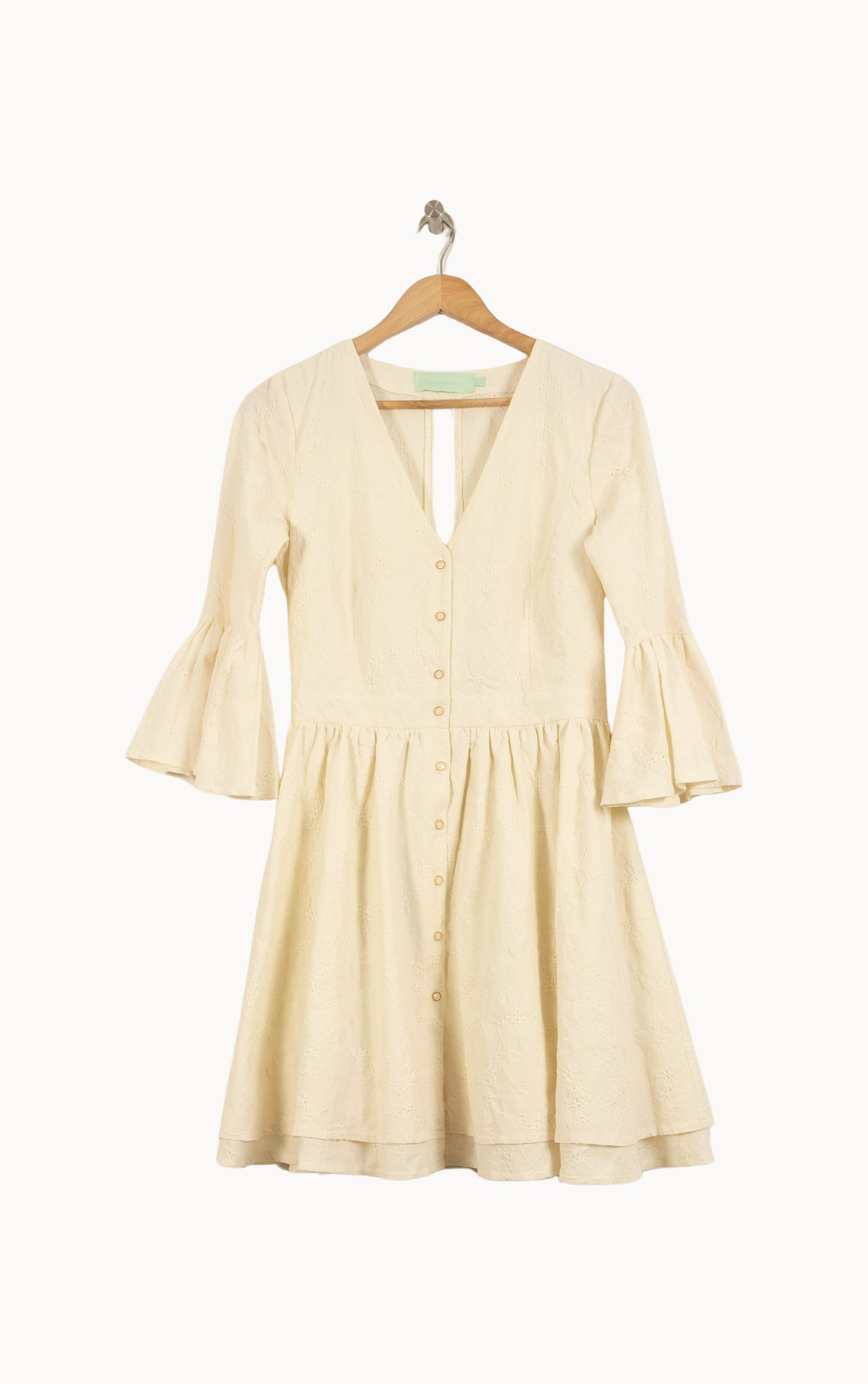 Midi dress HEIMSTONE - Seconde Main White