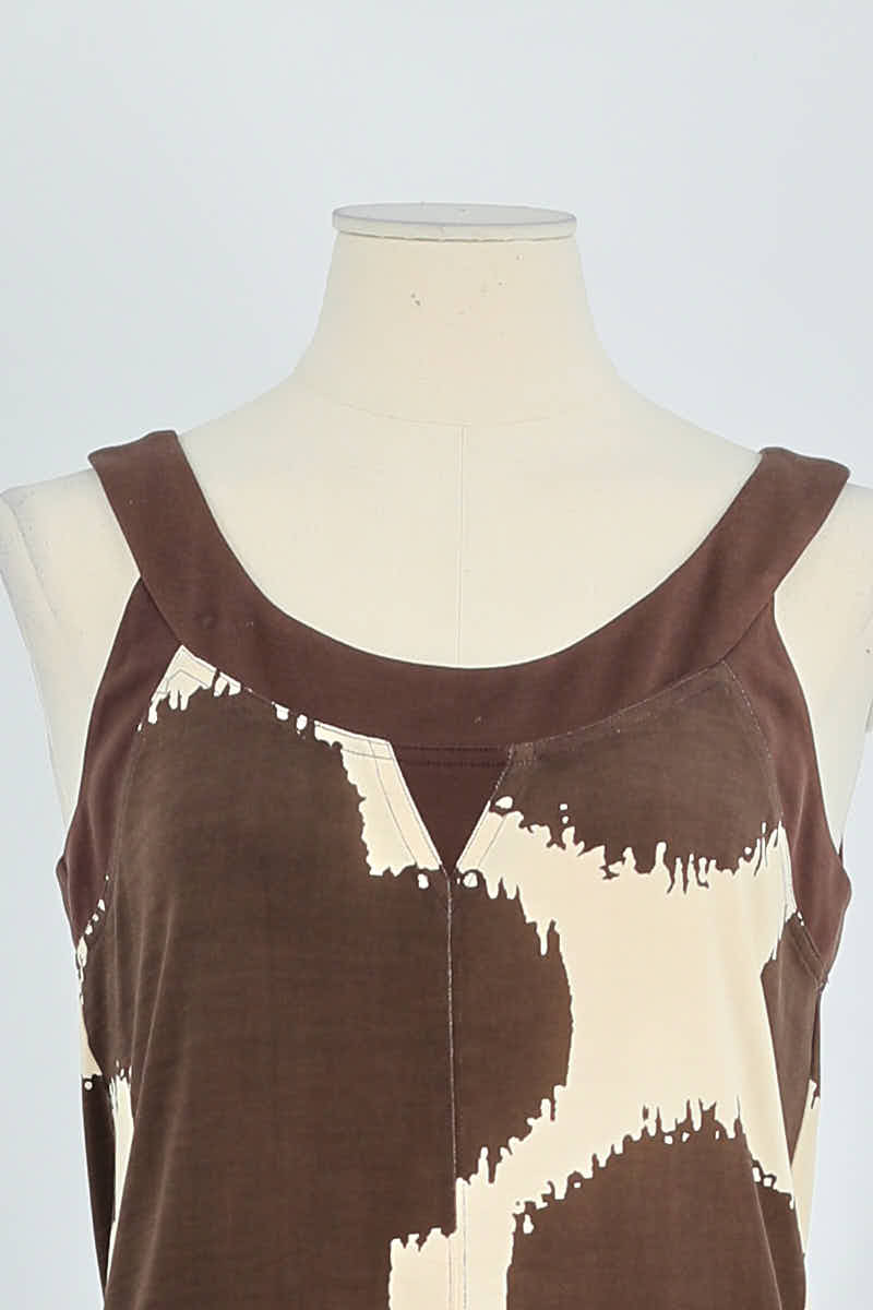 Dress DIANE VON FURSTENBERG - Seconde Main Brown