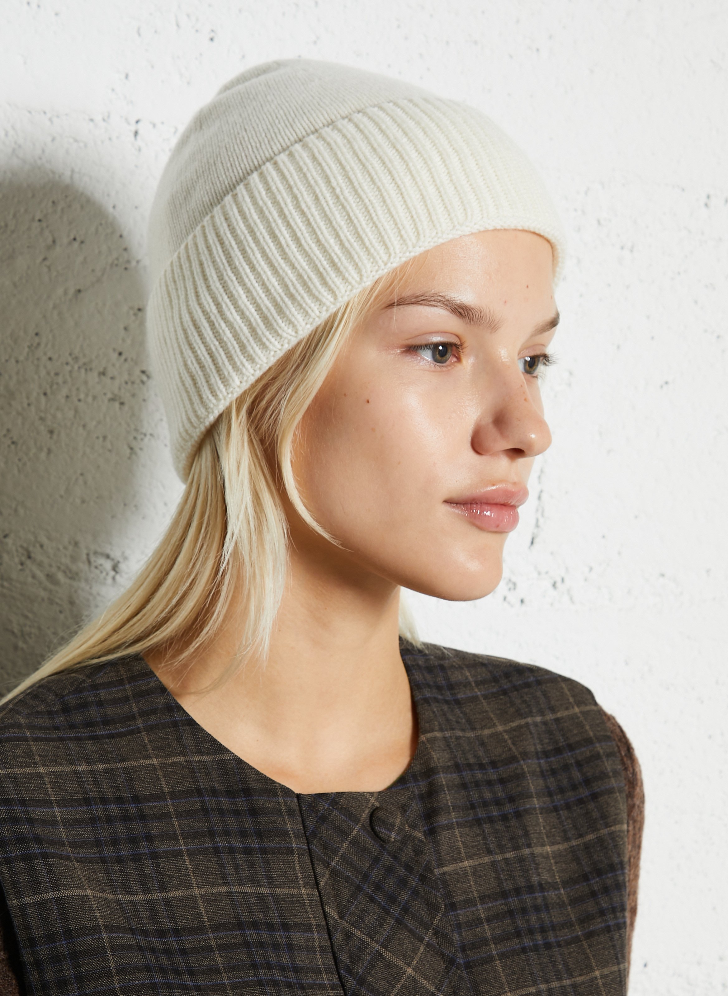 Bonnet uni en cachemire CEZEMBRE