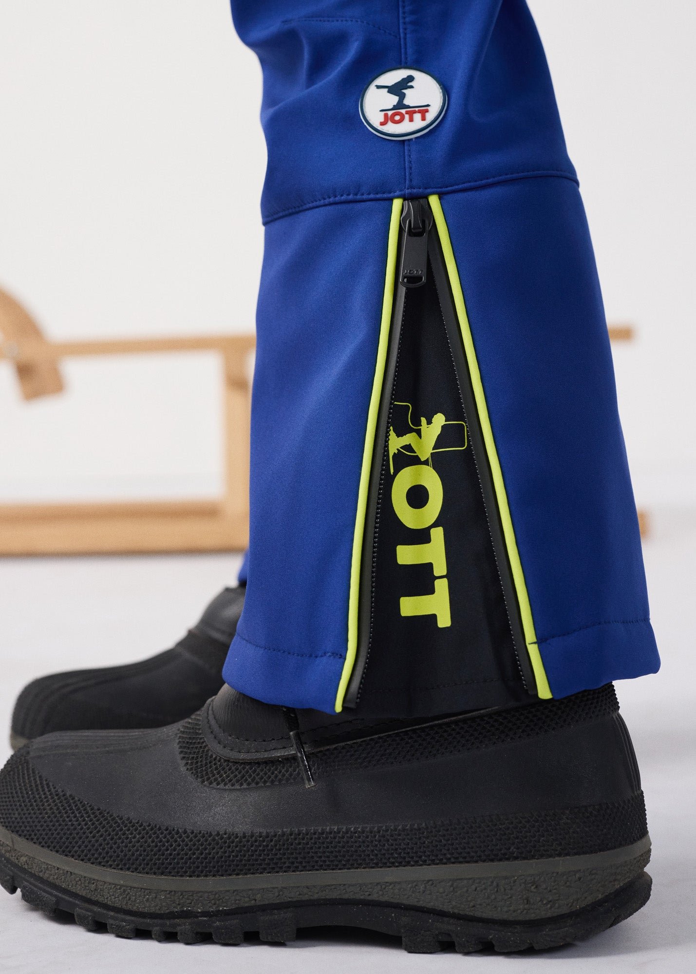 Extreme cold weather ski pants - Prebois JOTT Blue