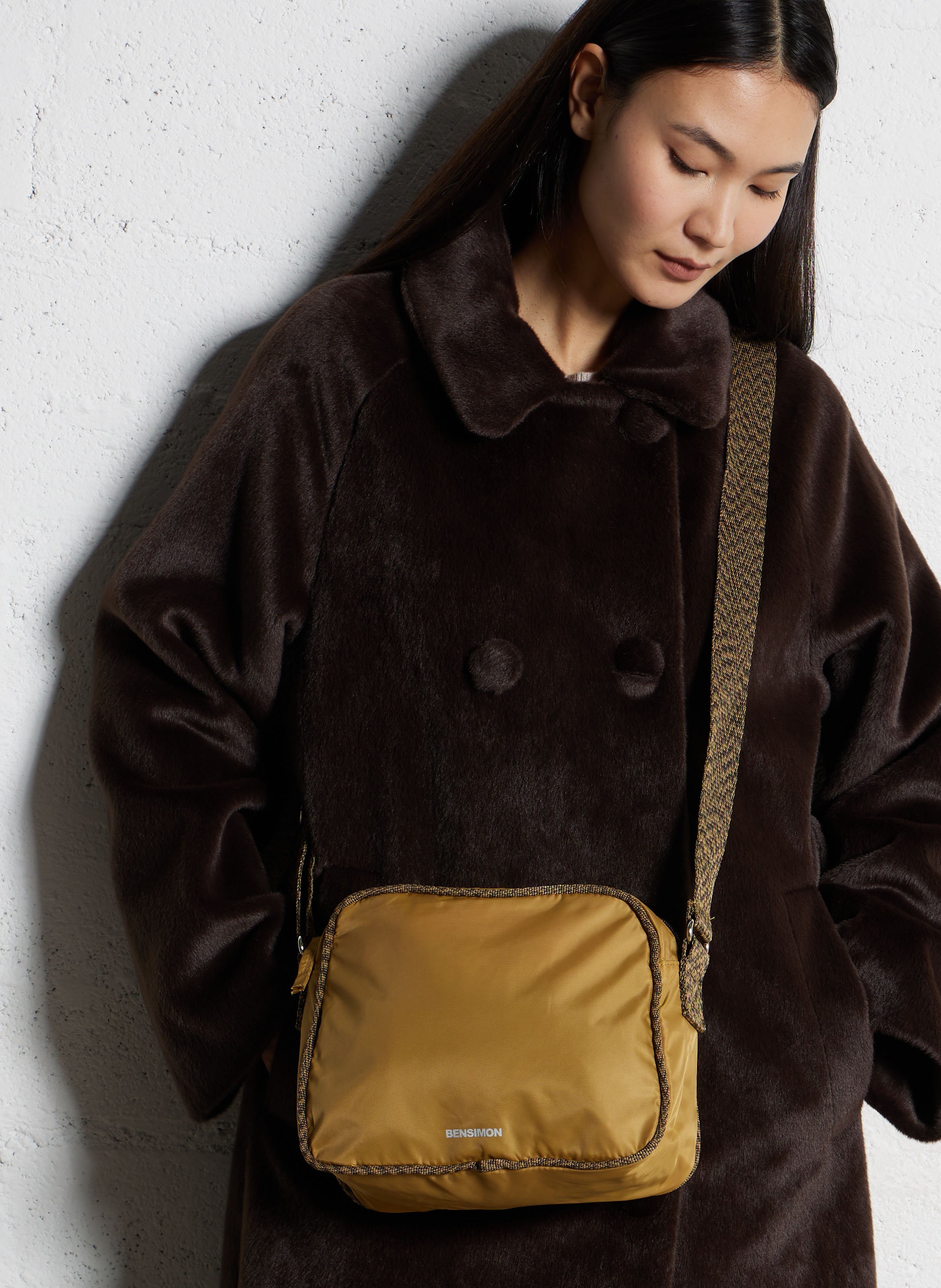 Sac bandoulière  BENSIMON Marron