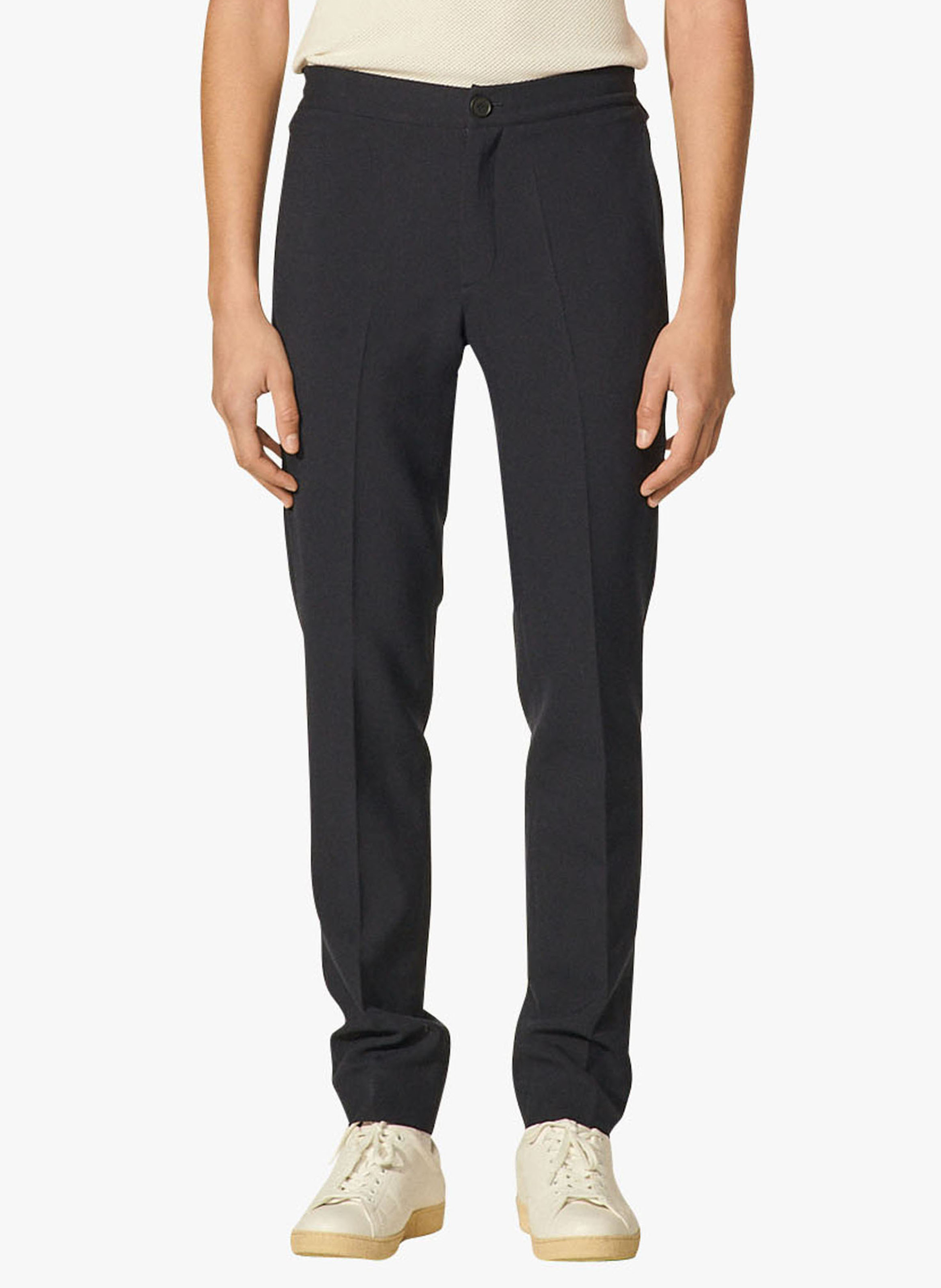 Pantalon droit  SANDRO Bleu