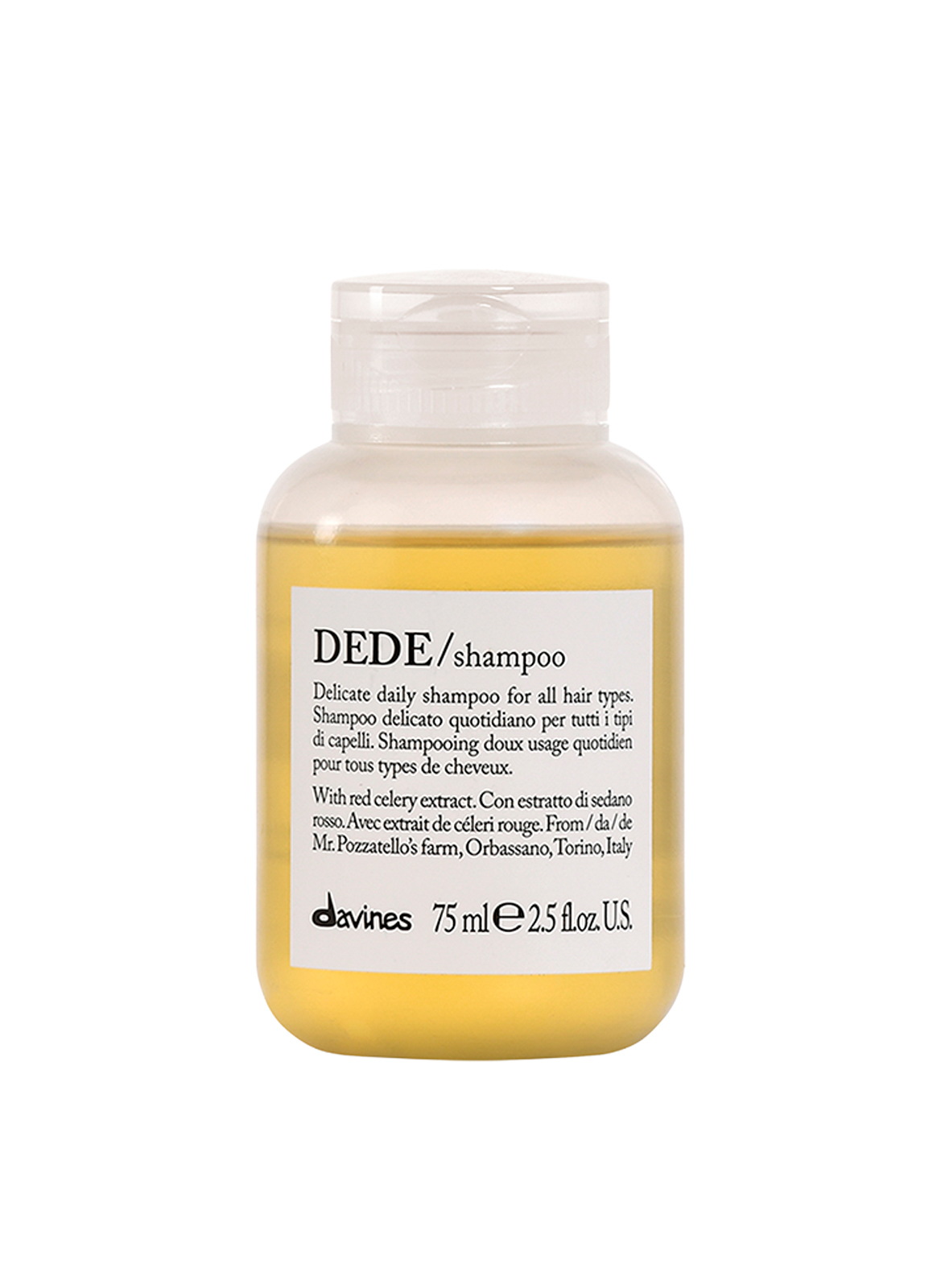 DEDE delicate shampoo DAVINES No color