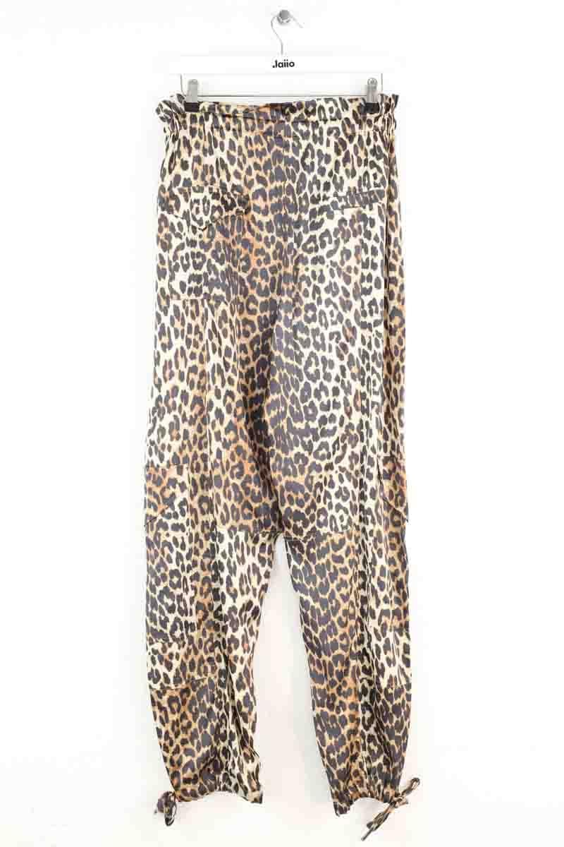 Pantalon large GANNI - Seconde Main Marron