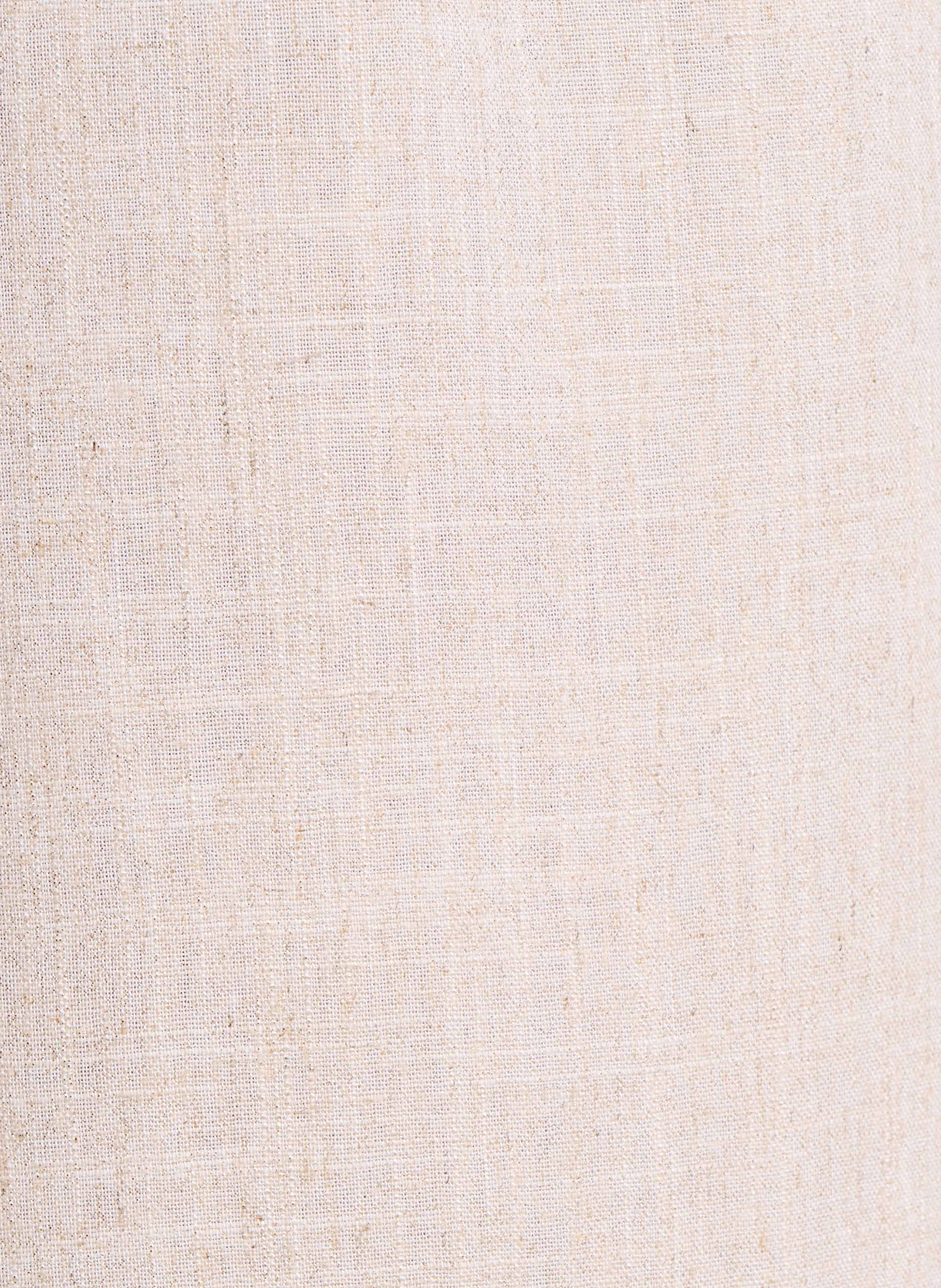 Weiter, ärmelloser Jumpsuit LA FEE MARABOUTEE Beige