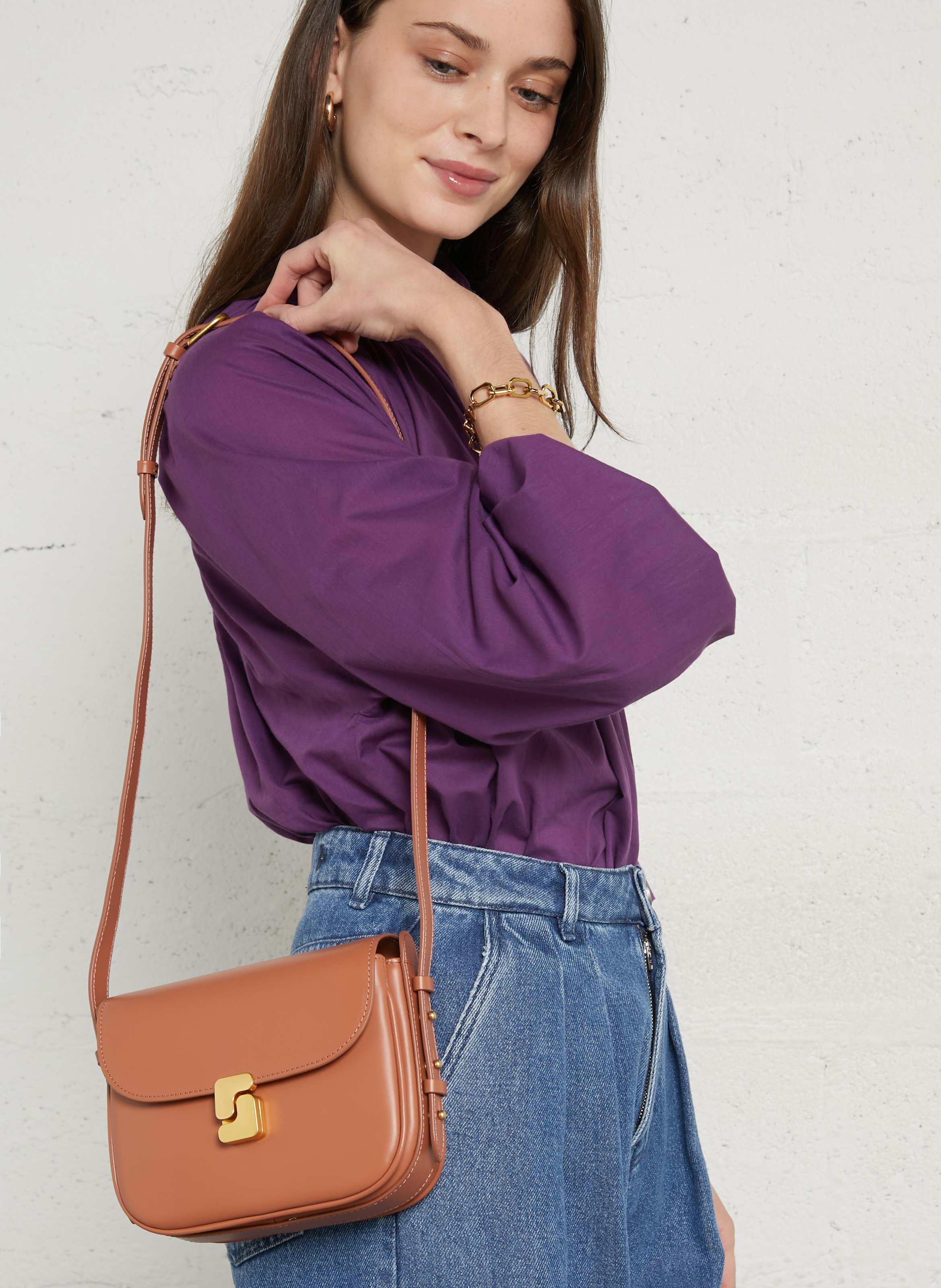 Brieftasche aus Leder SOEUR Rosa