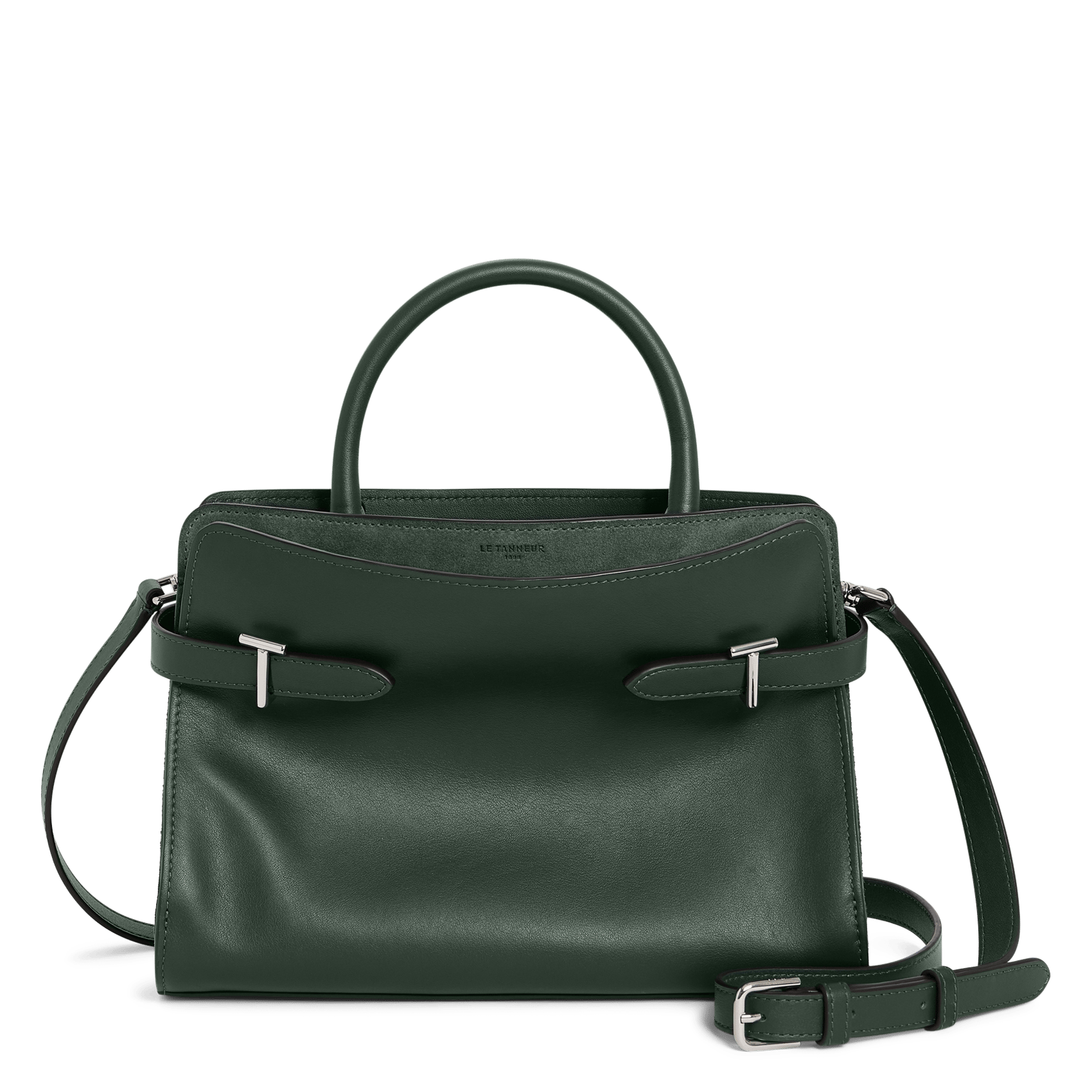 Leather handbag LE TANNEUR