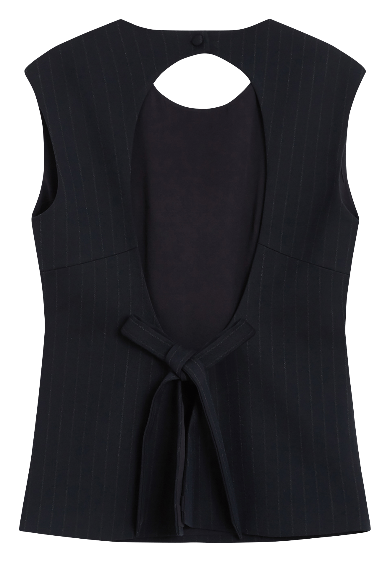 Getailleerde top met ronde hals GRACE ET MILA Blauw