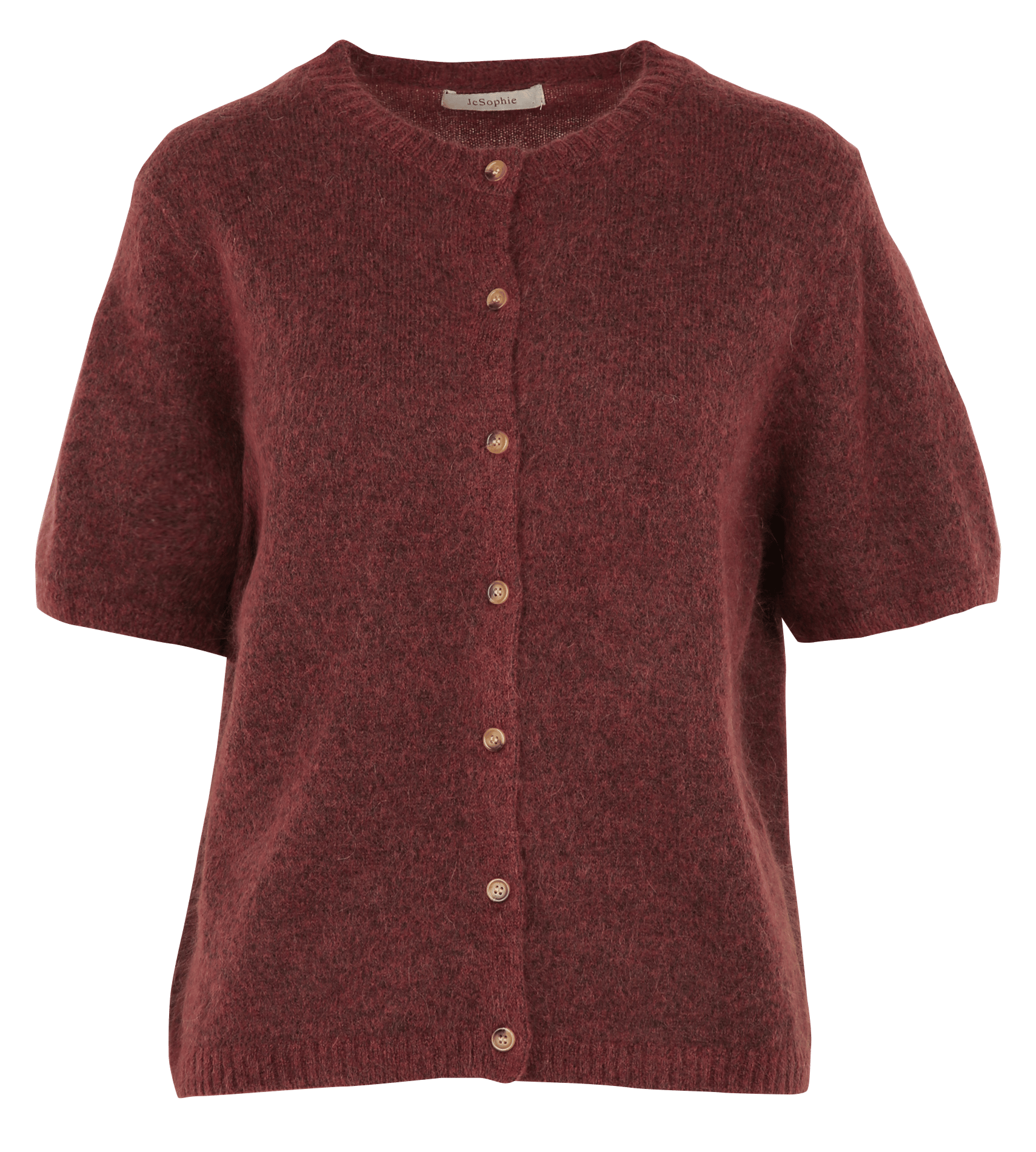 Oversized wool-blend cardigan JC SOPHIE Brown
