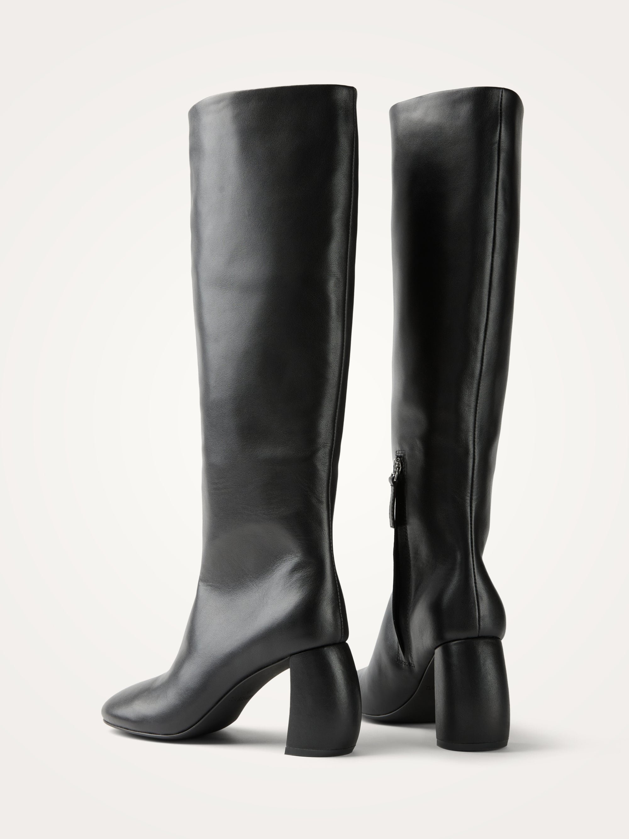 Half Moon Heel Boots | Black VANESSA WU Women