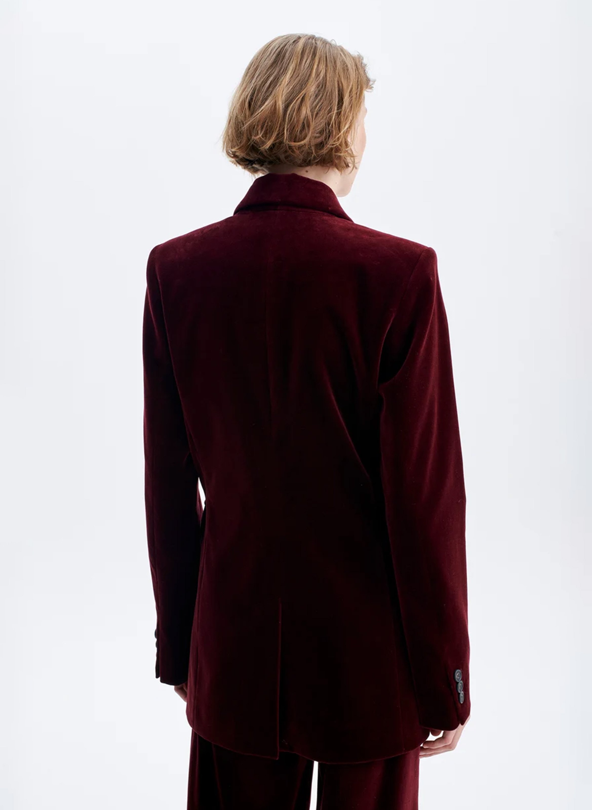 Baumwoll-Mix-Jacke mit Reverskragen VANESSA BRUNO Braun