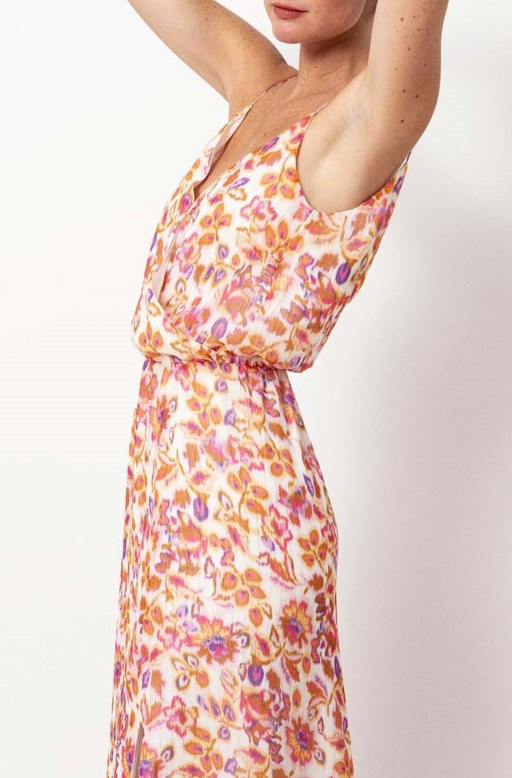 Robe longue MAISON LEMOINE - Seconde main Multicolore