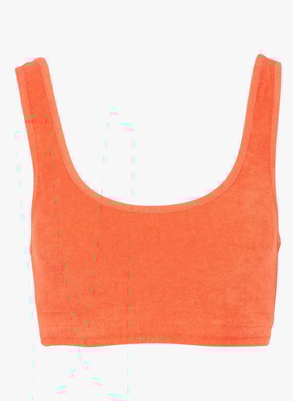 Brassière en éponge Britney Mandarine loop=