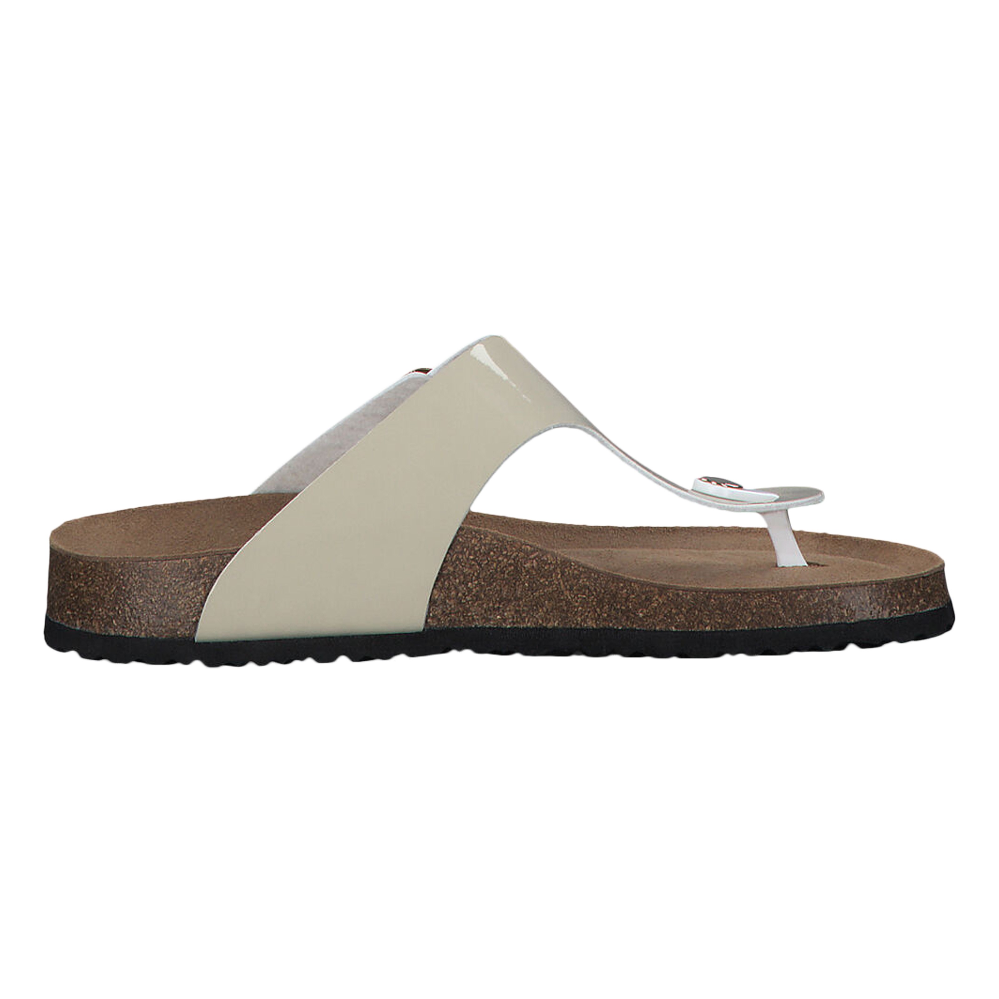 Leather mules TAMARIS Beige