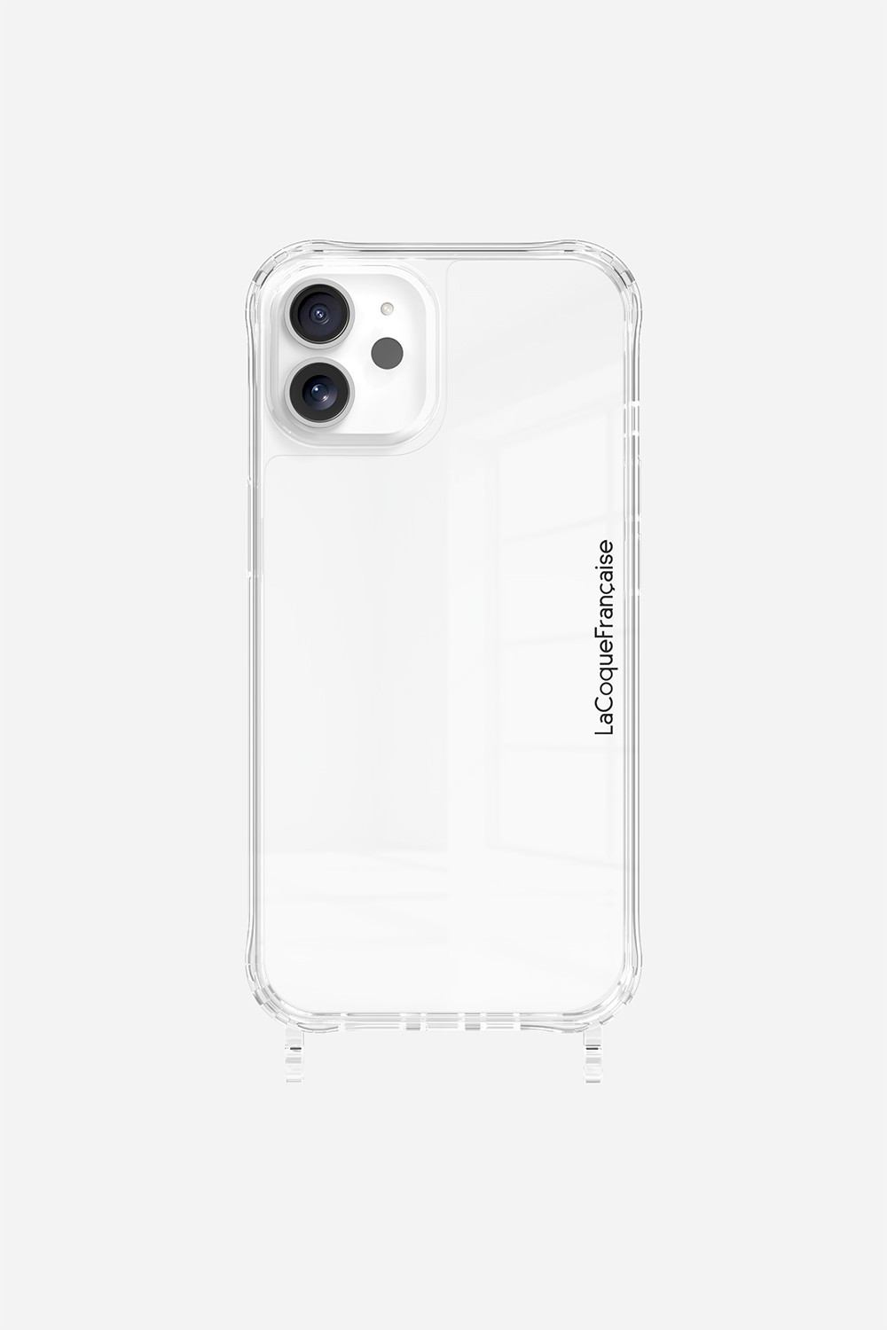 Phone case with rings for iPhone 12 mini LA COQUE FRANCAISE Silver