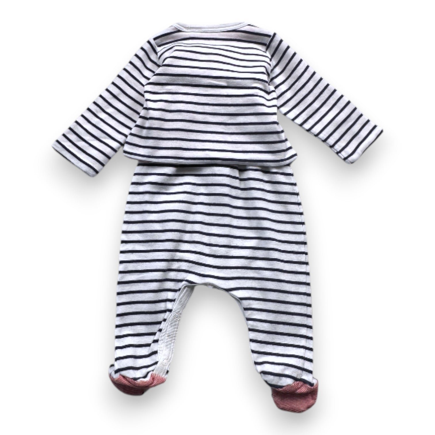 White baby outfit - 1 month PETIT BATEAU - Seconde Main White