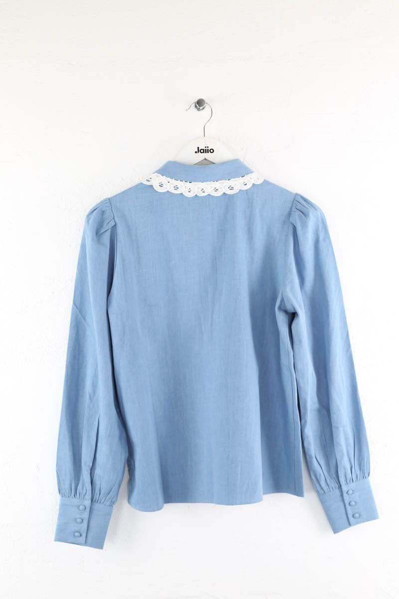 Cotton shirt SEZANE - Seconde main Blue