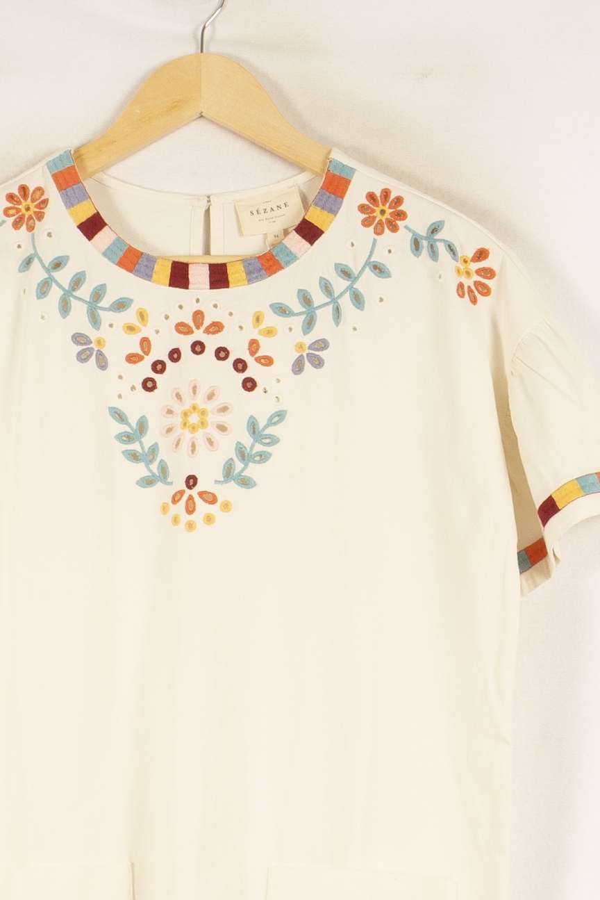 Midi dress SEZANE - Seconde main White