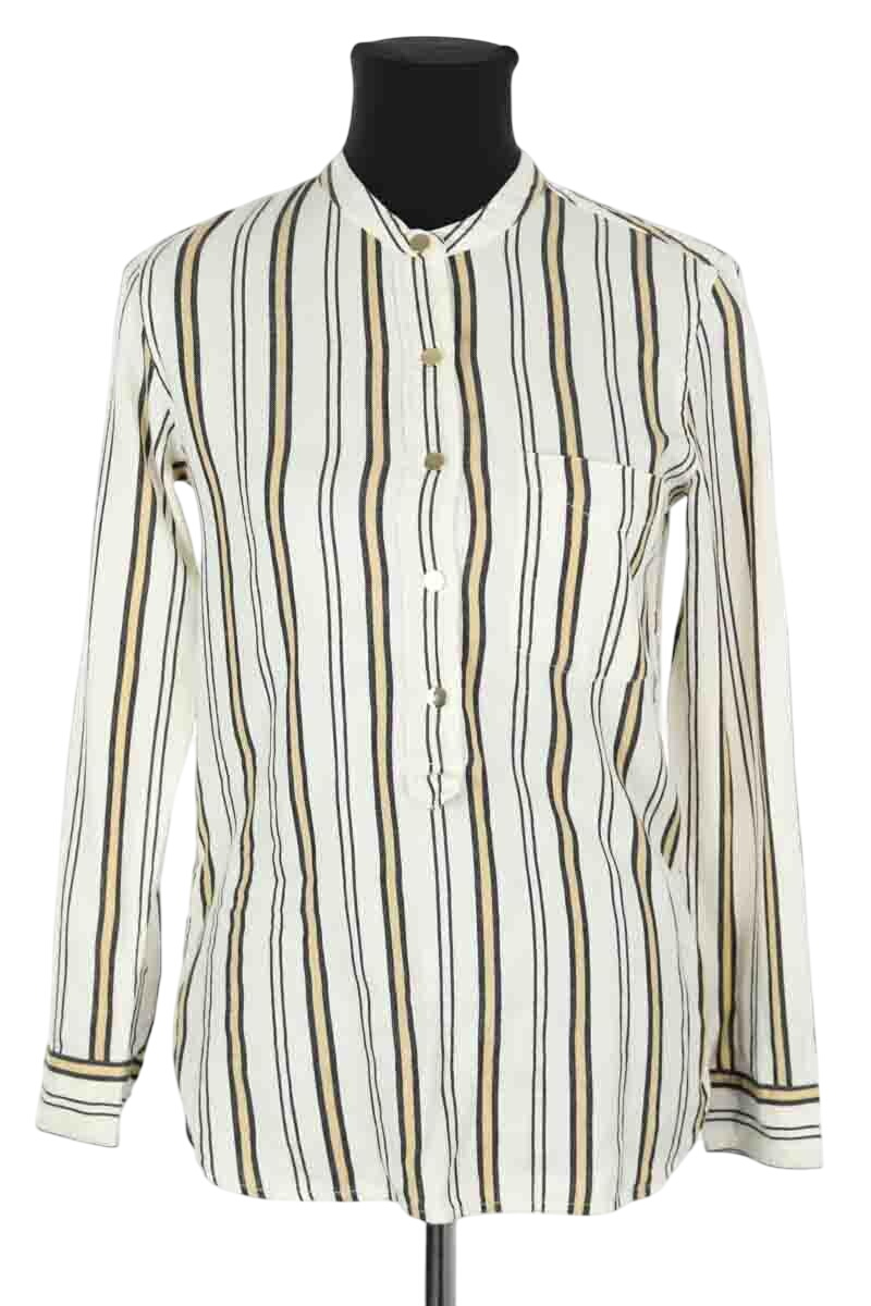 Cotton blouse LAURENCE BRAS - Seconde Main White