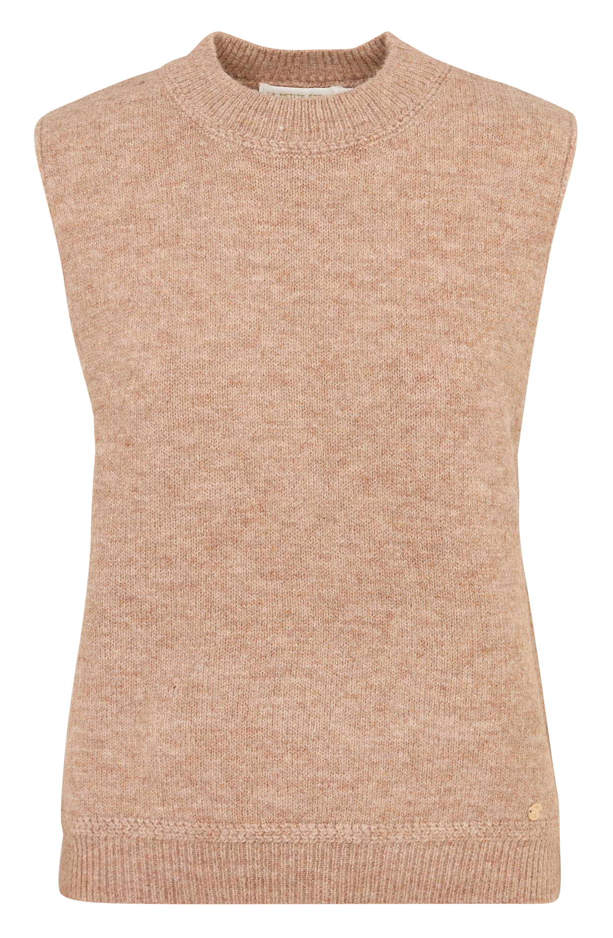 Pull oversize col montant  LA PETITE ETOILE Marron