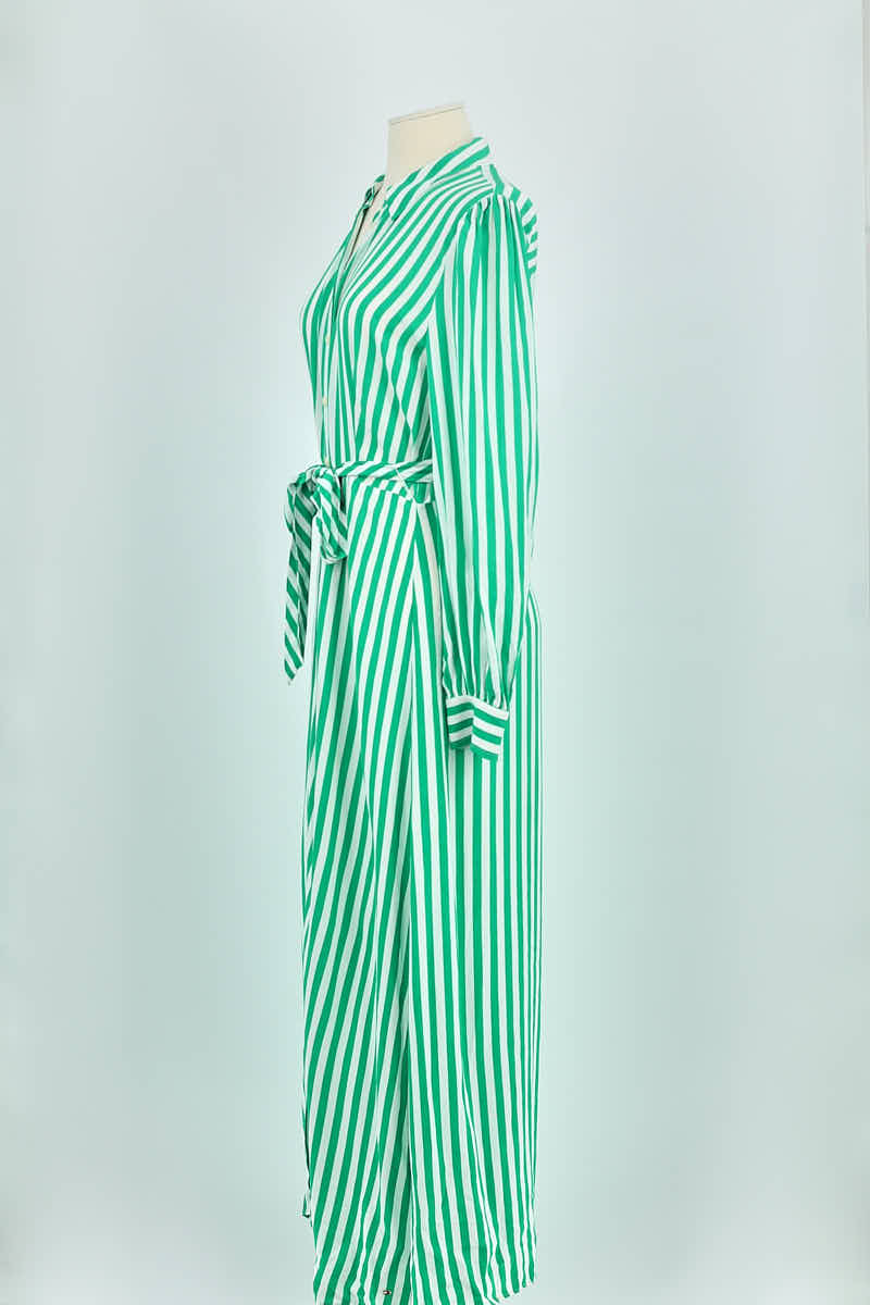 Dress TOMMY HILFIGER - SECONDE MAIN Green