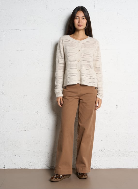 Cotton-blend chinos - Look 9