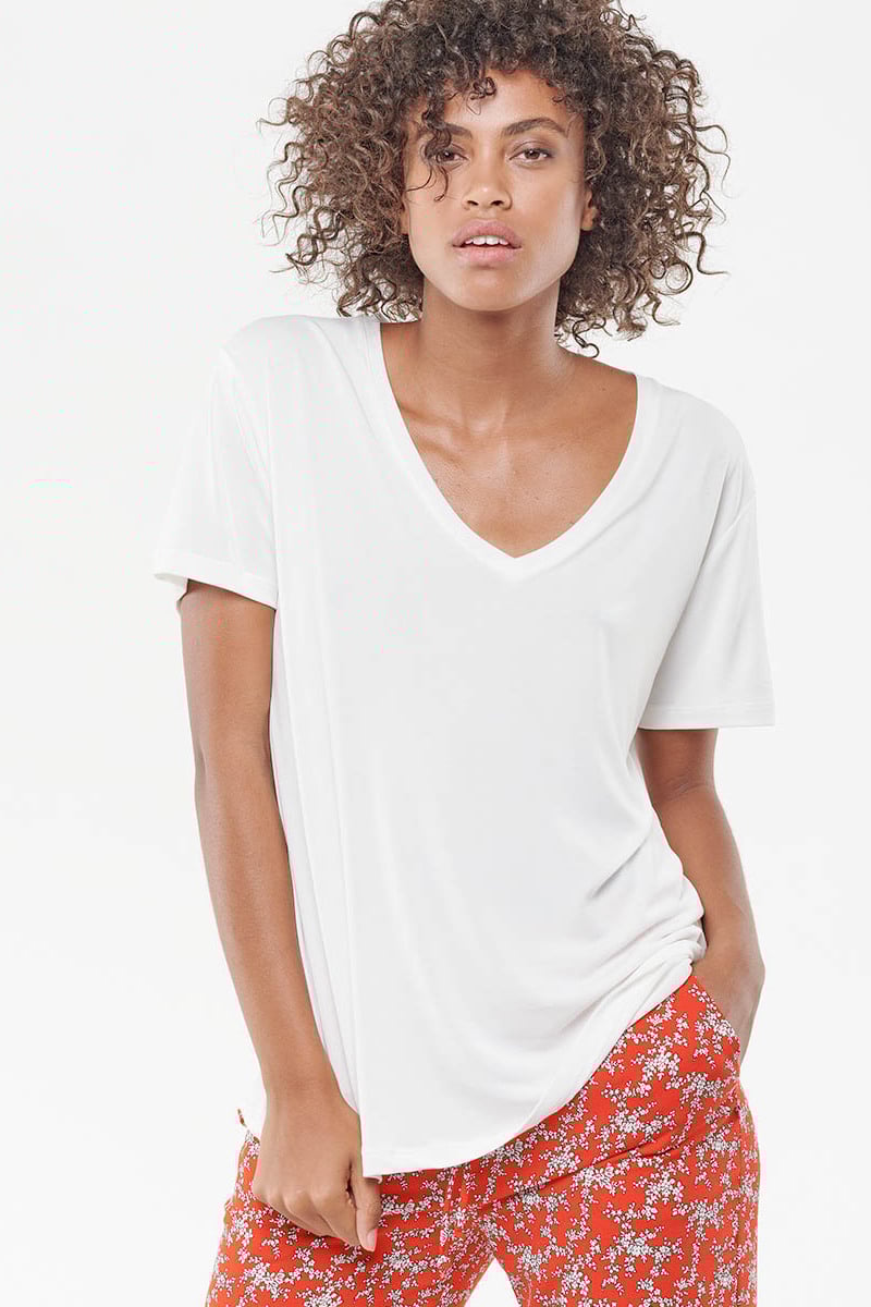 Tommy Badge T-shirt LE TEMPS DES CERISES White