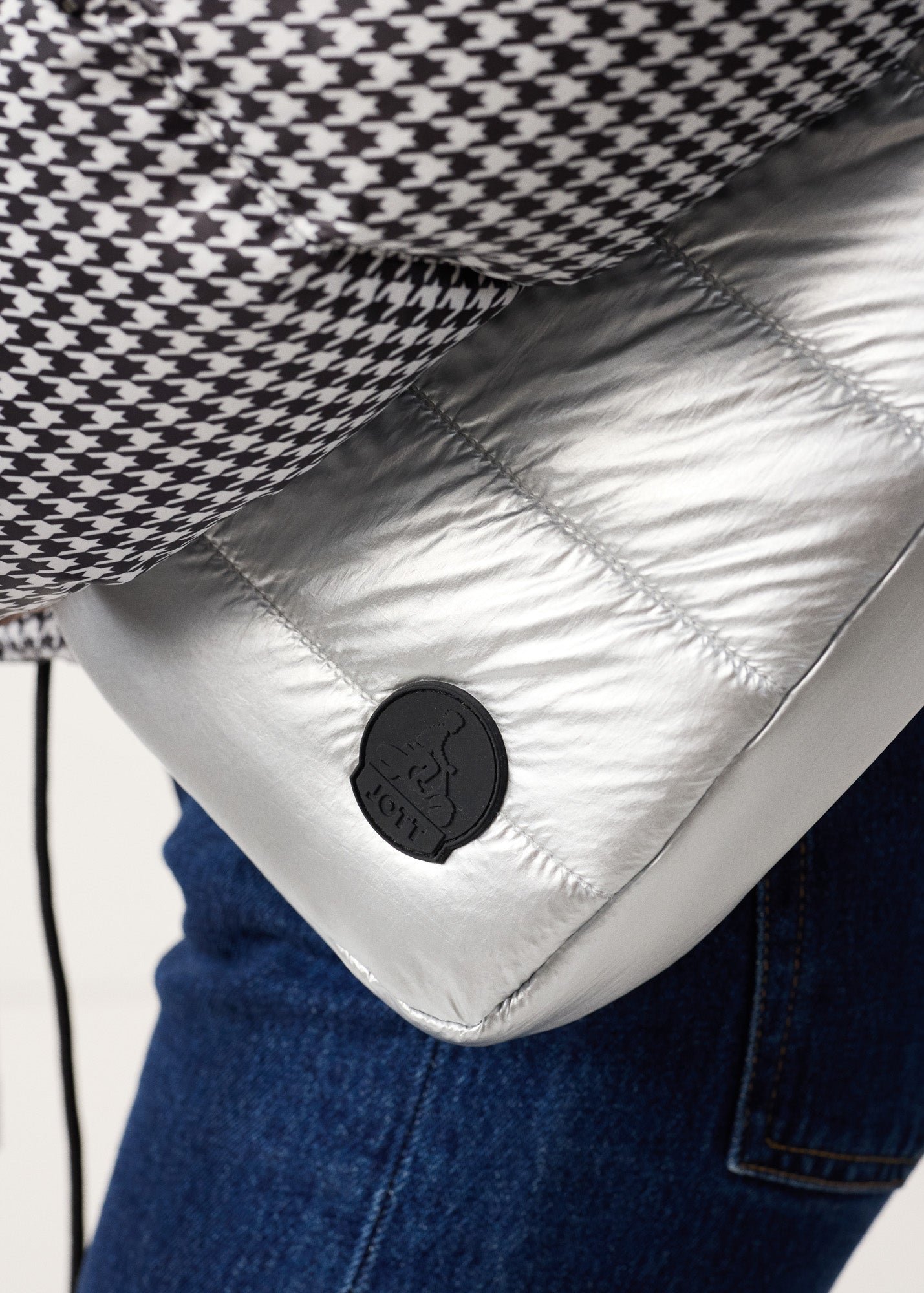 Metallic laptop bag hateya metallic JOTT Grey