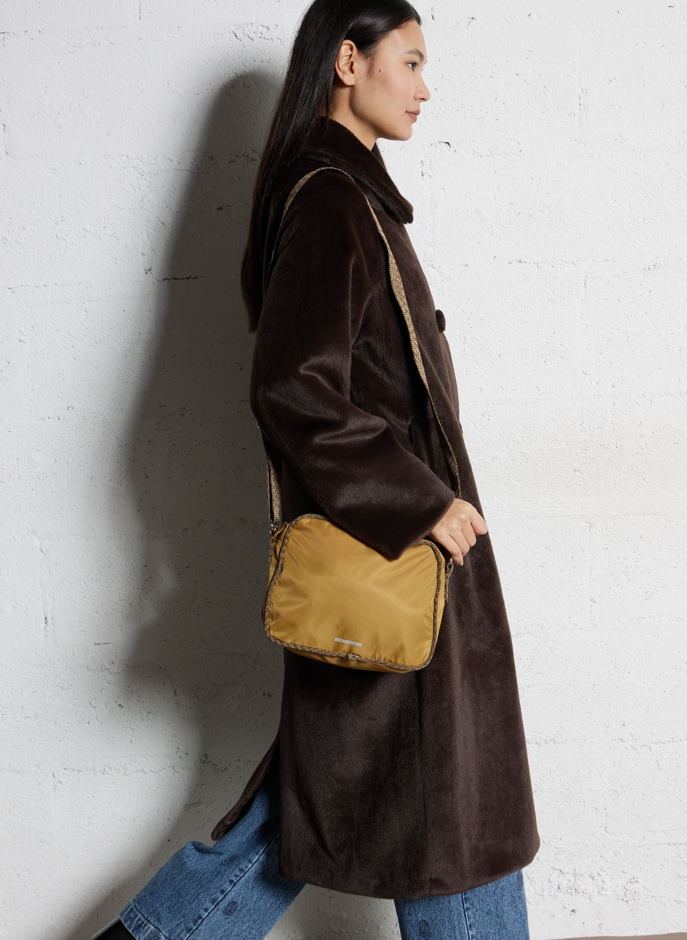 Sac bandoulière  BENSIMON Marron