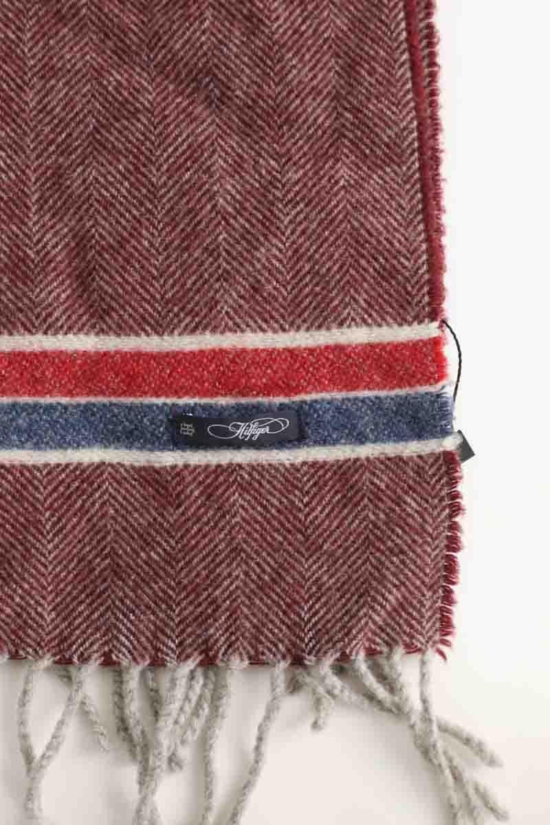 Scarf TOMMY HILFIGER - SECONDE MAIN Red
