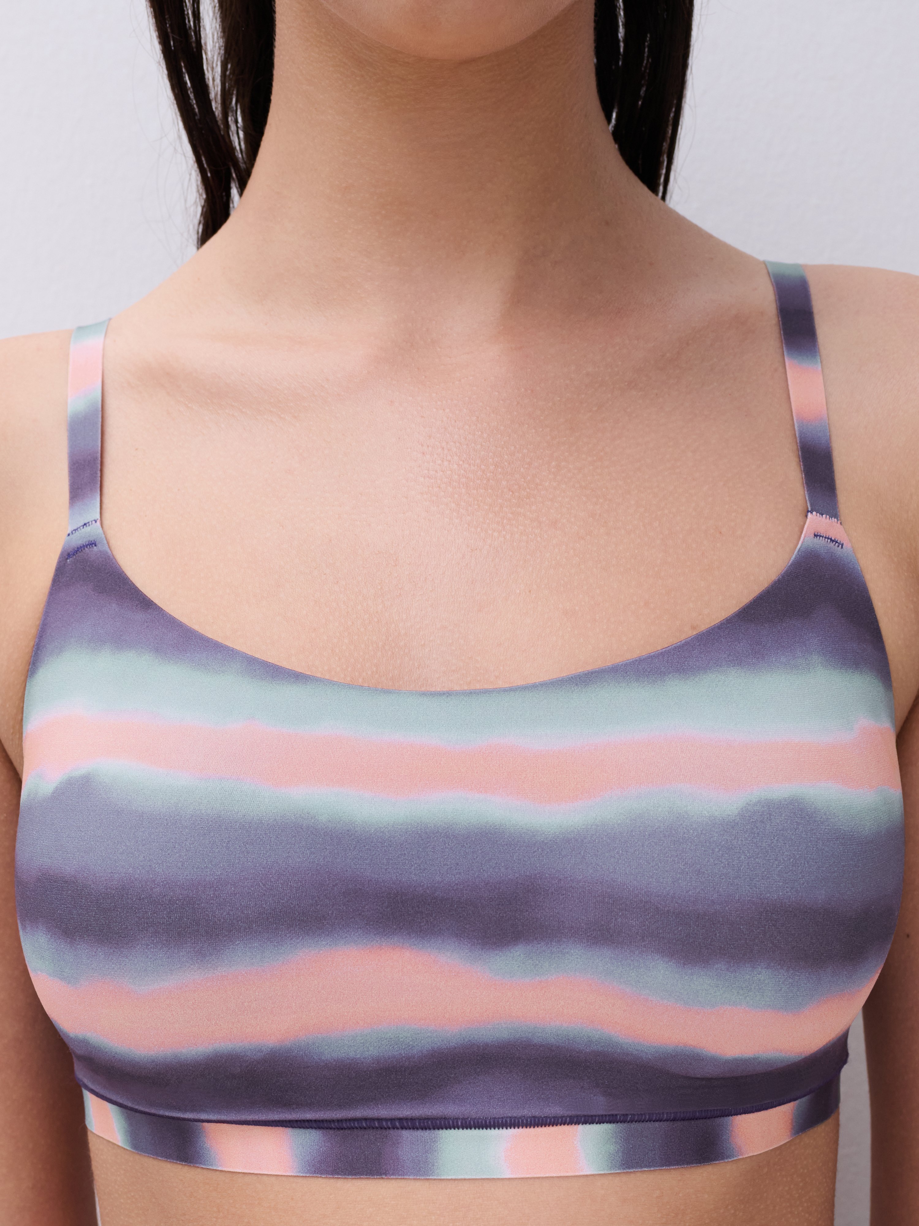 Bralette with cups Multicolored