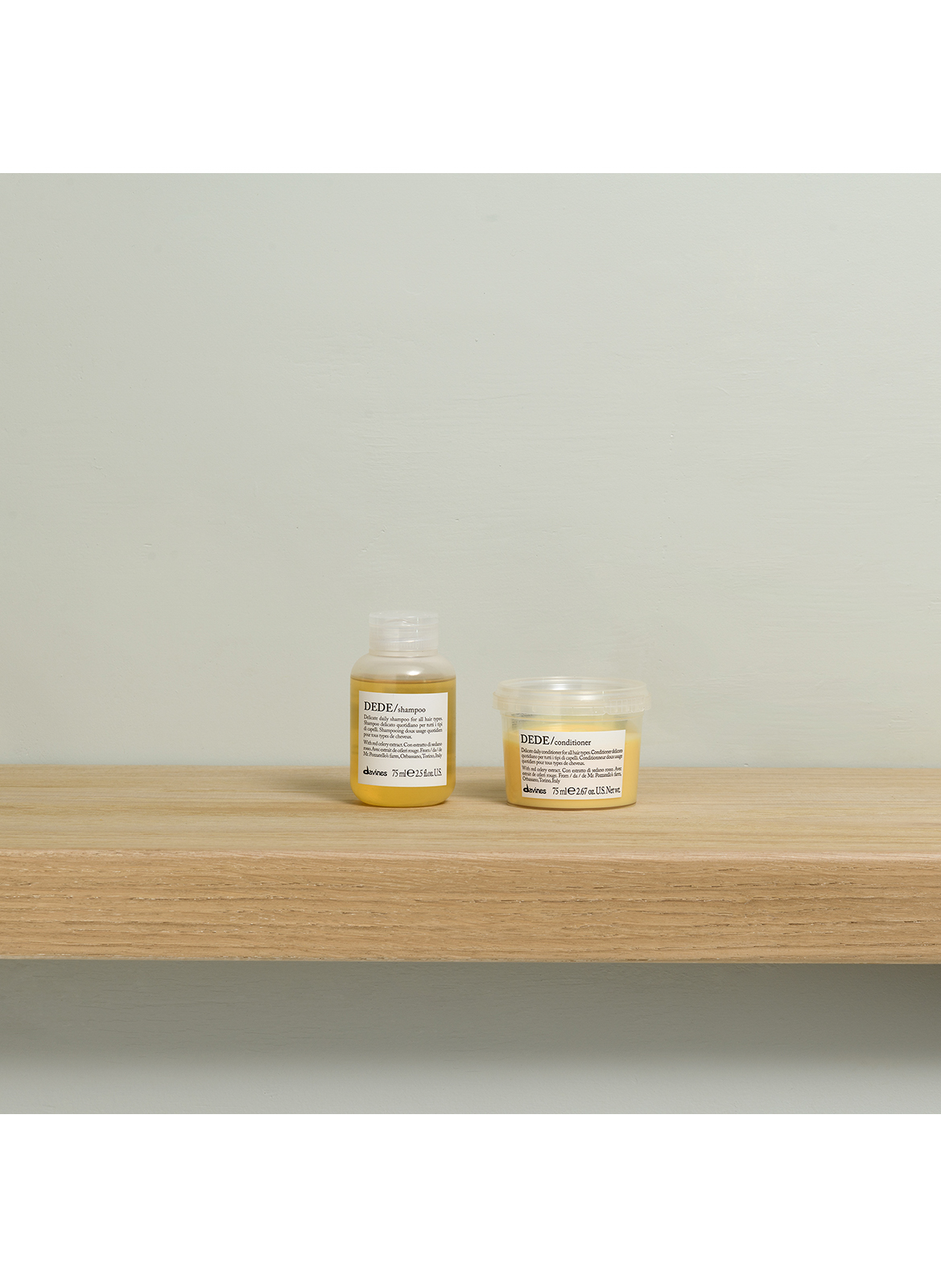 DEDE delicate shampoo DAVINES No color