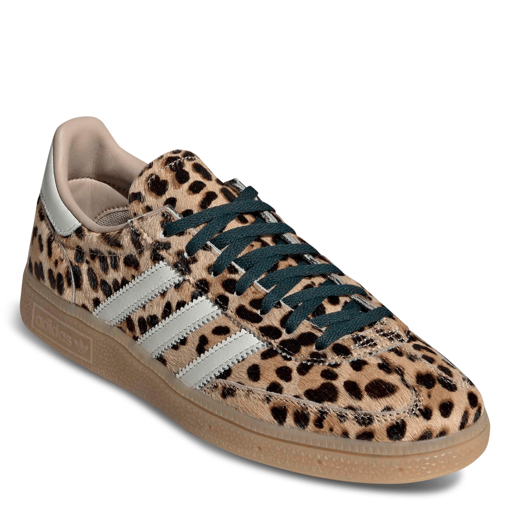 Baskets van leer met print ADIDAS Beige
