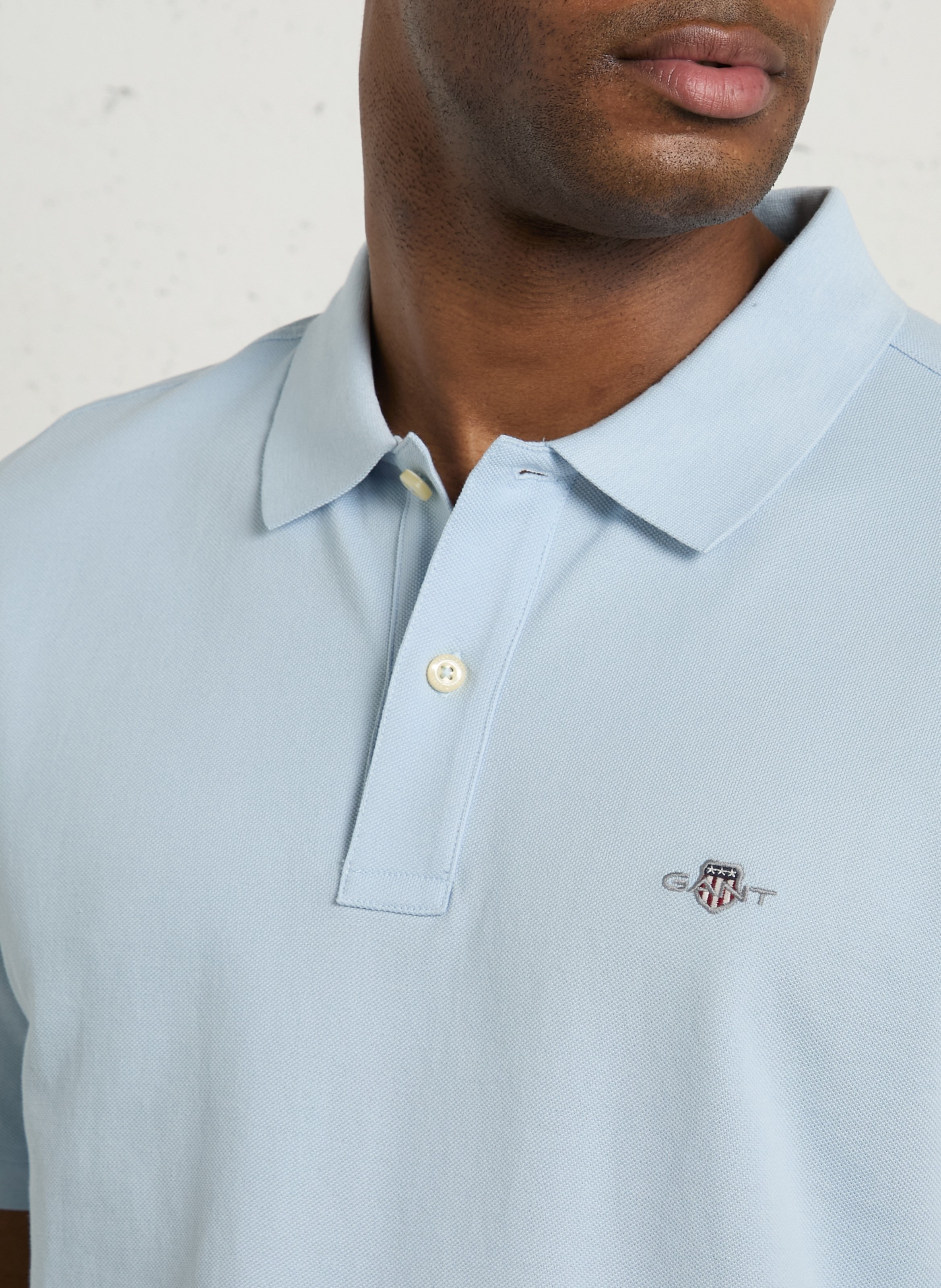 Polo en coton GANT Bleu
