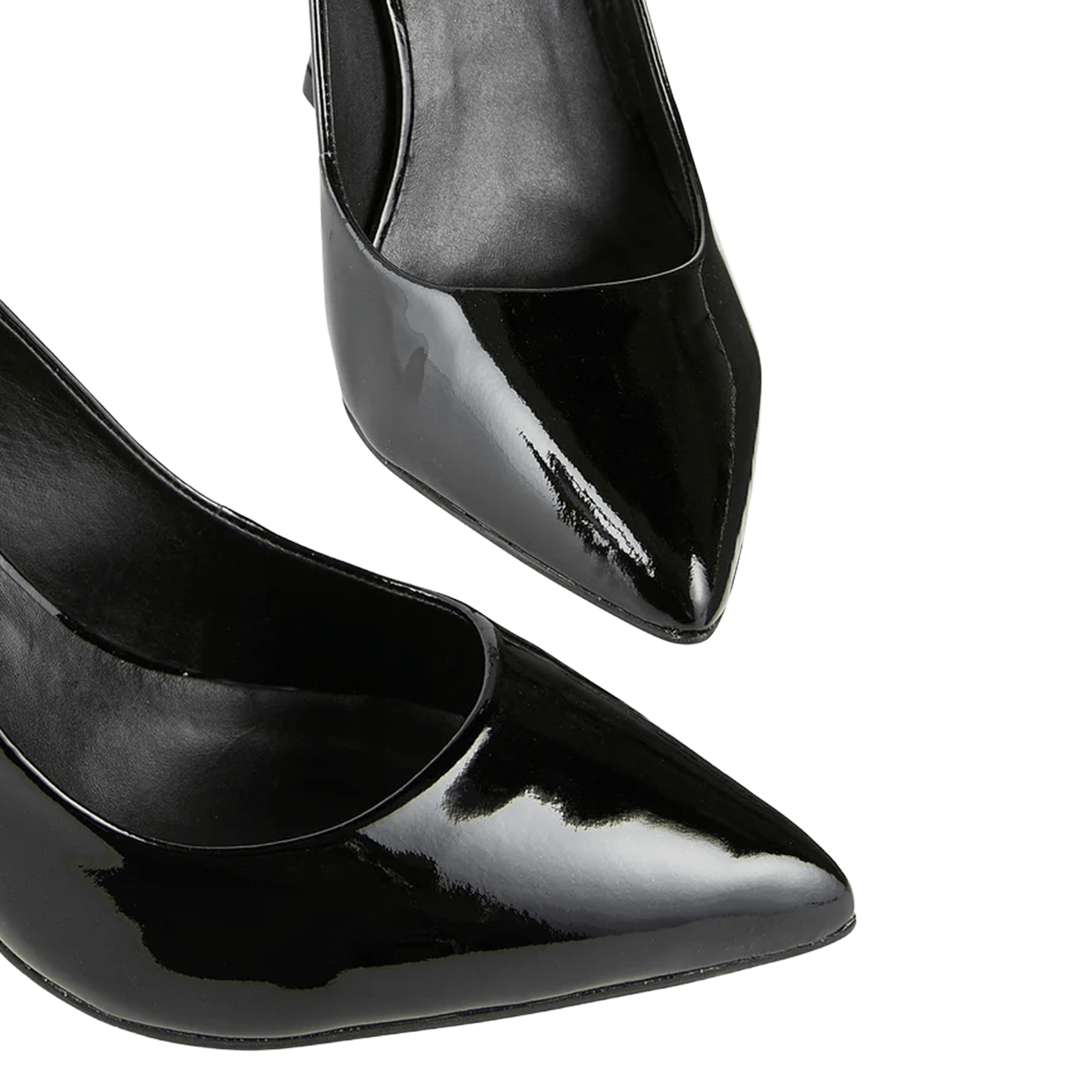 Escarpins en cuir vernis COSMOPARIS Noir