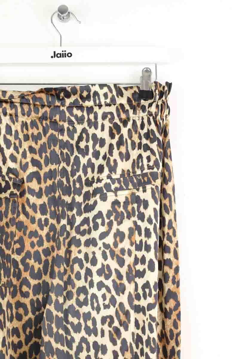 Pantalon large GANNI - Seconde Main Marron