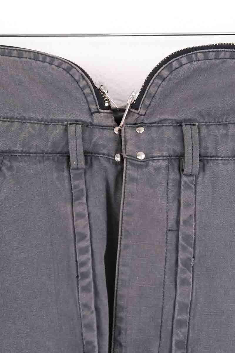 Mini skirt ISABEL MARANT ÉTOILE - SECONDE MAIN Grey
