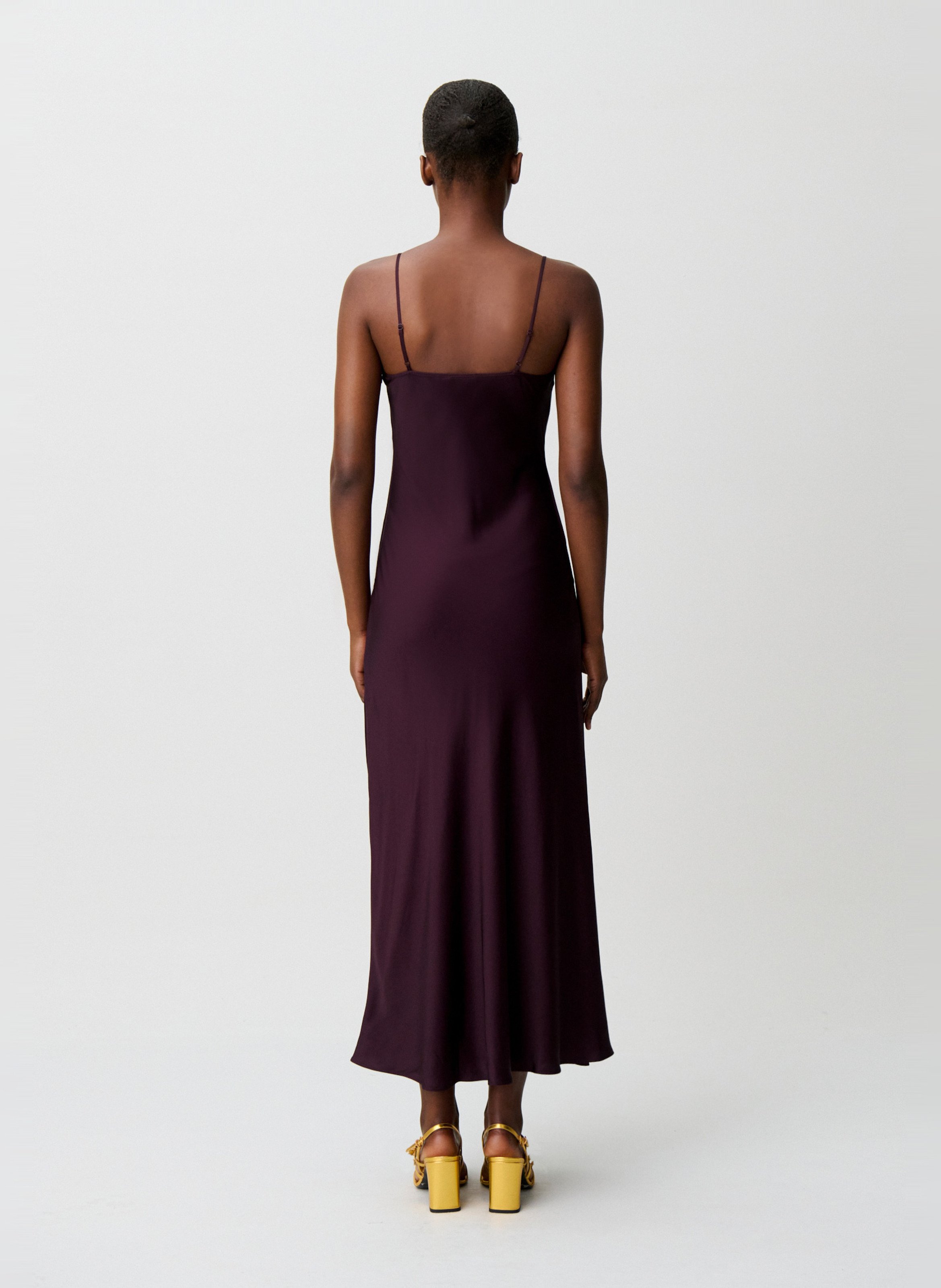 Robe longue CLAUDIE PIERLOT Prune