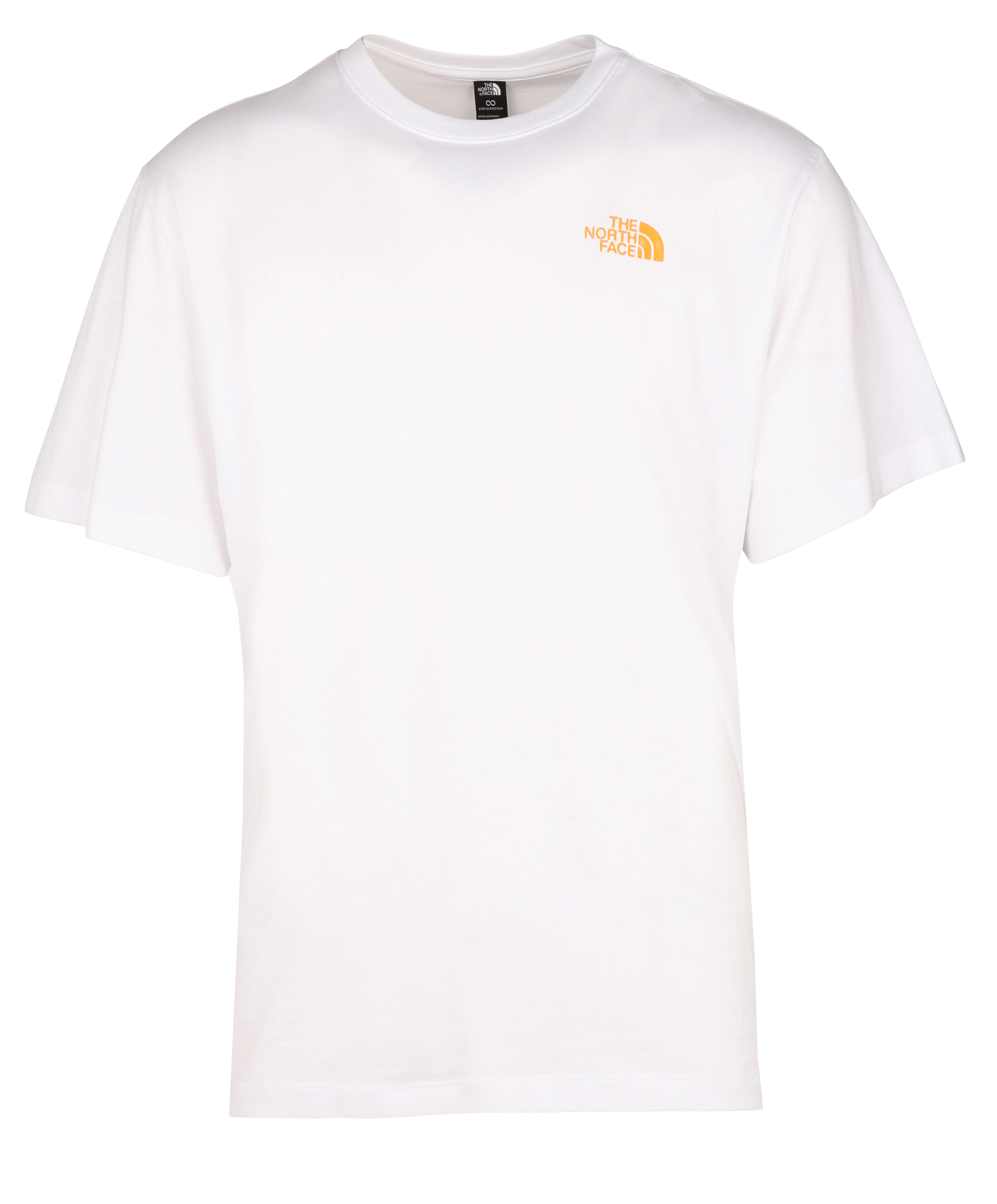 Regular-fit, katoenen T-shirt met ronde hals THE NORTH FACE Wit
