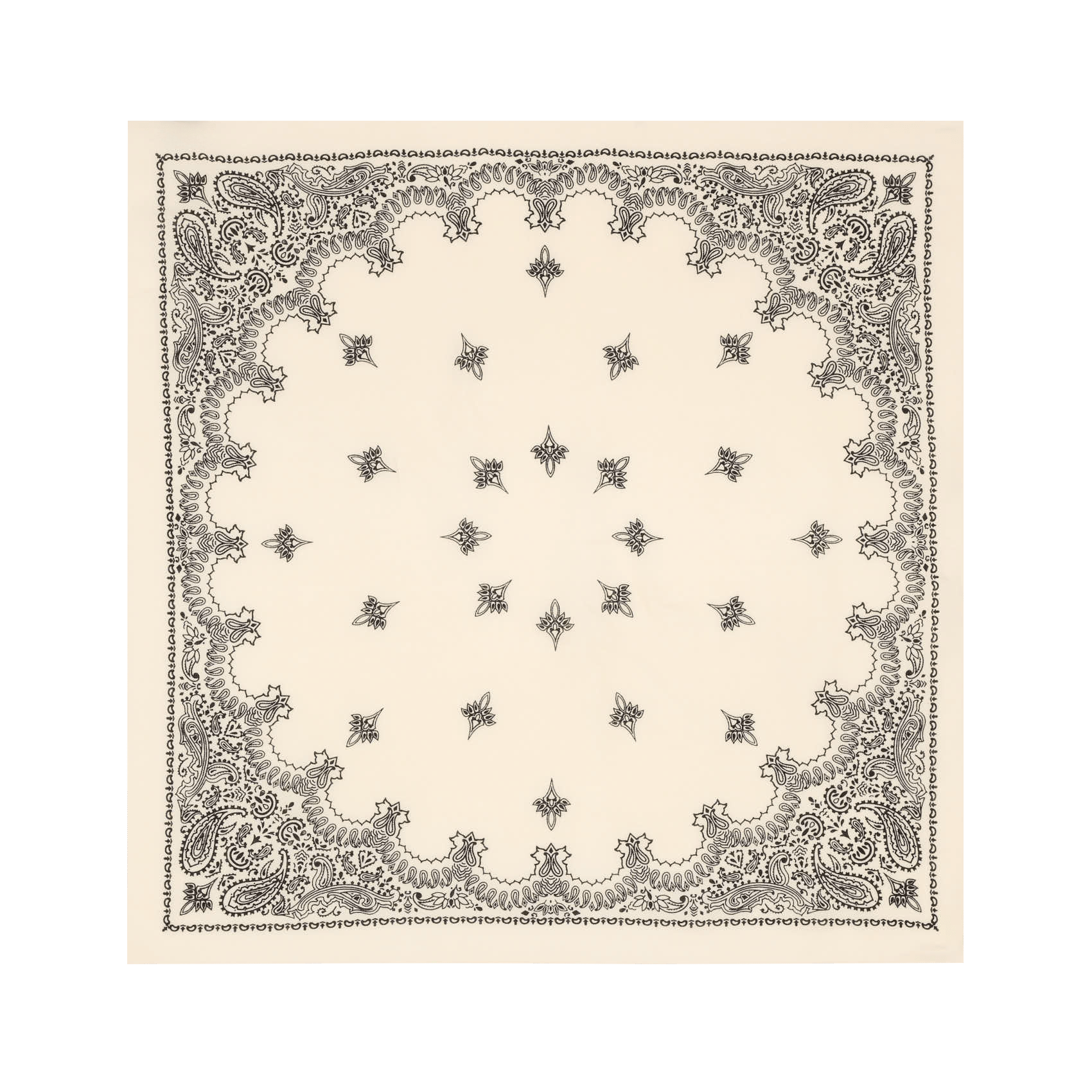 Foulard imprimé en laine DESTIN Beige