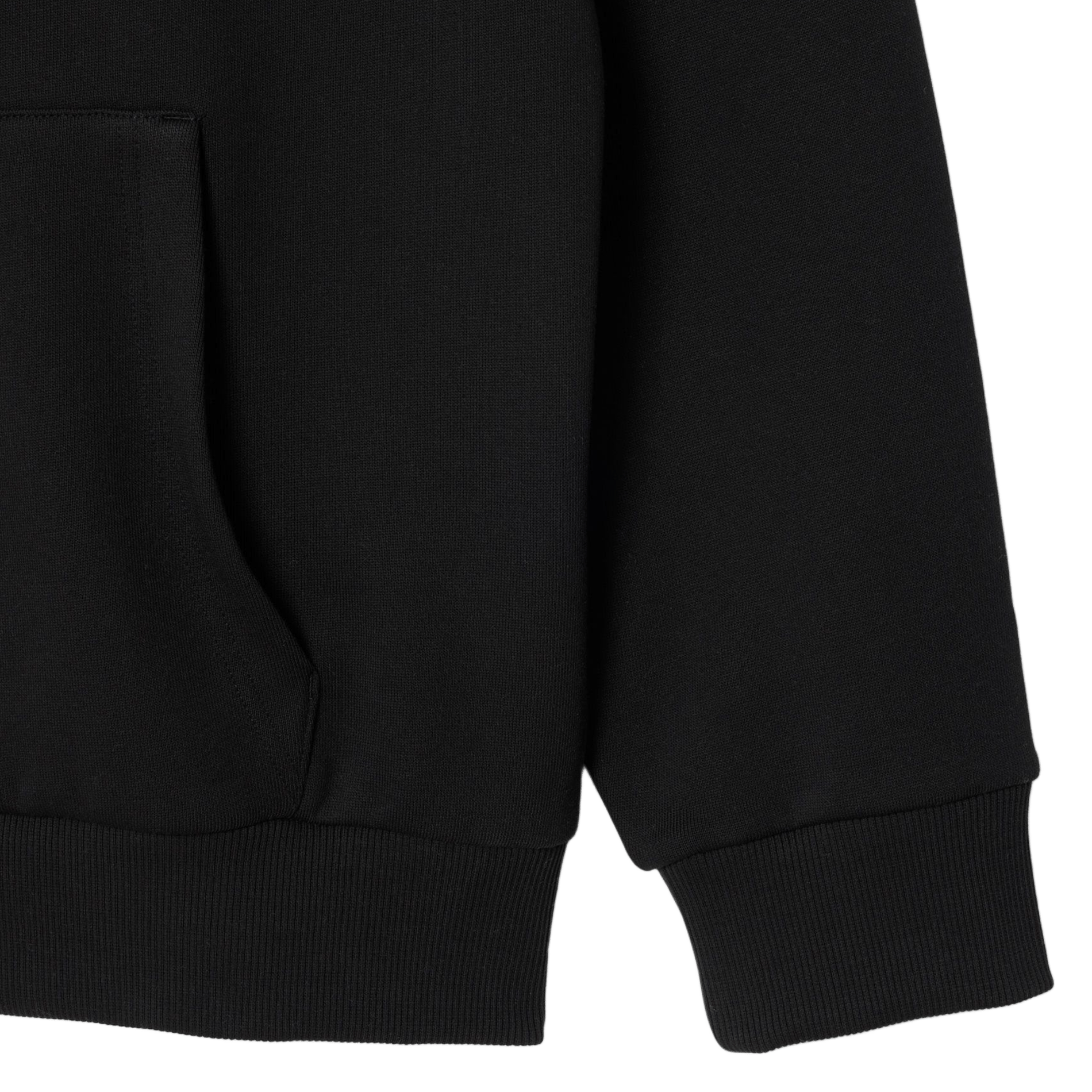 Cotton-blend hoodie LACOSTE Black