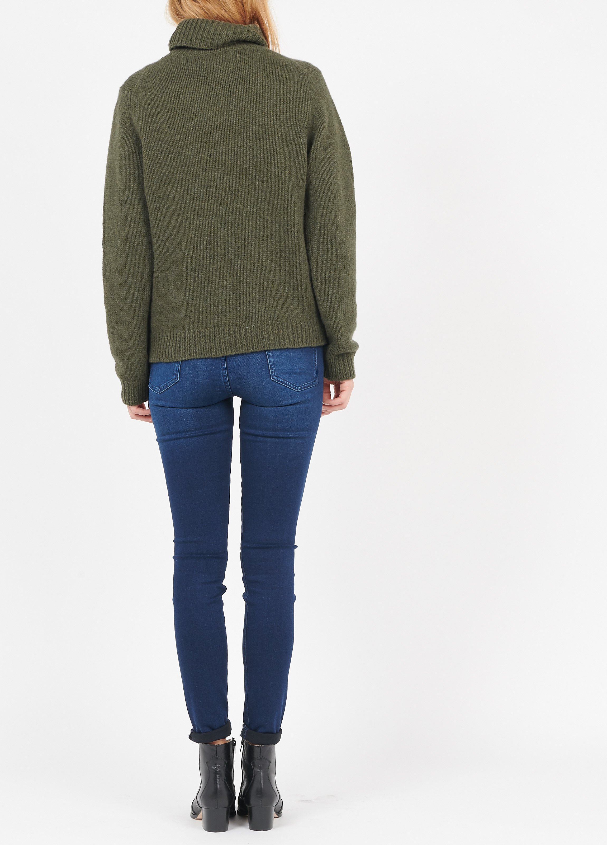 Skinny jeans met hoge taille 7 FOR ALL MANKIND Blauw