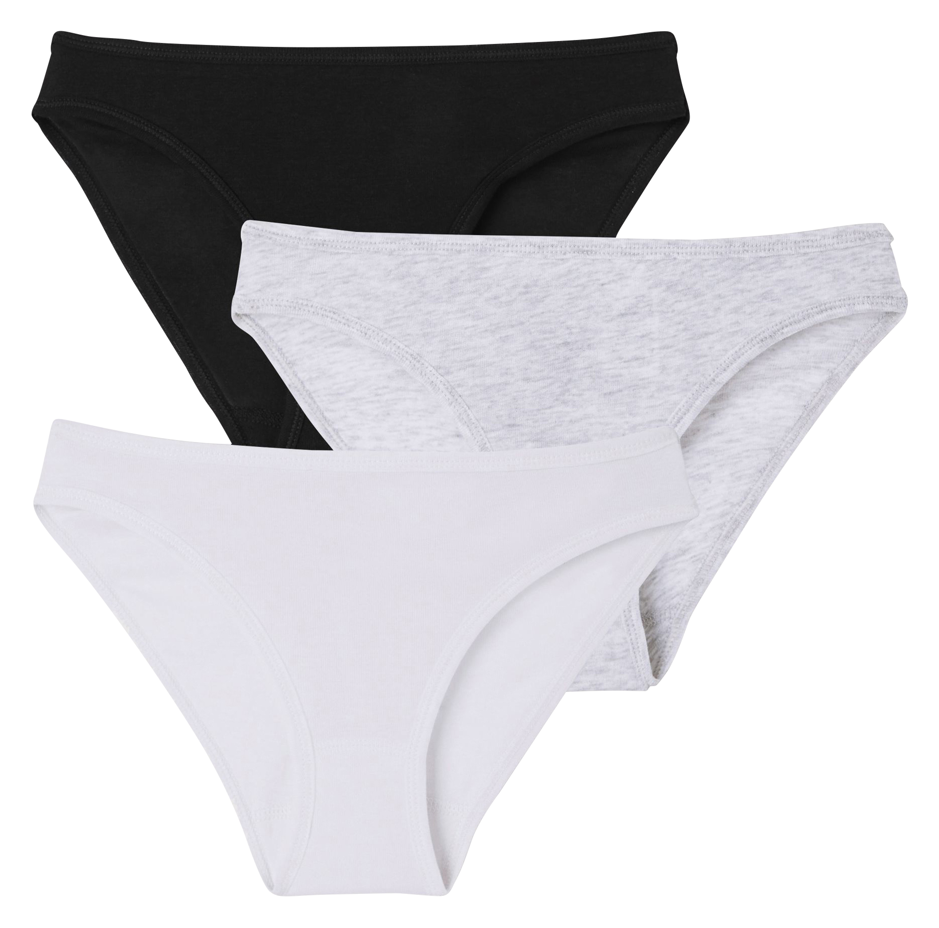 Pack of 3 cotton panties PETIT BATEAU Multicolored