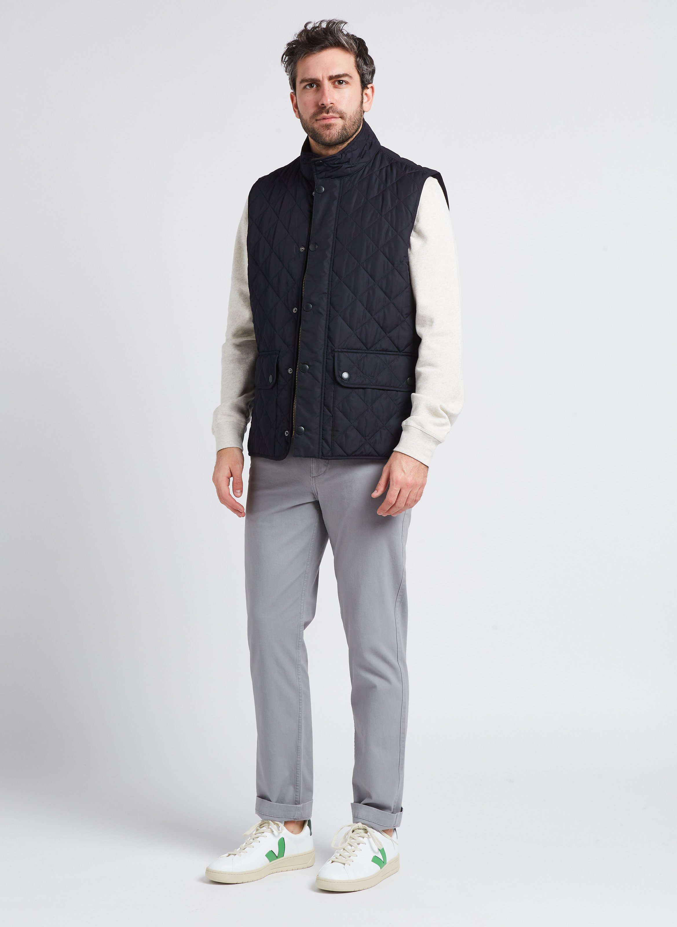 Gewatteerde bodywarmer BARBOUR Blauw