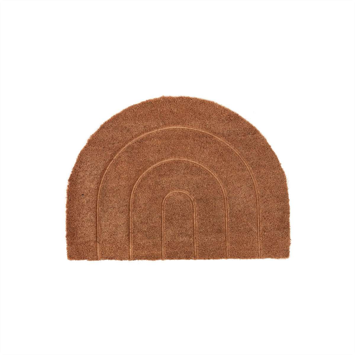 Leather rug OYOY LIVING DESIGN Beige